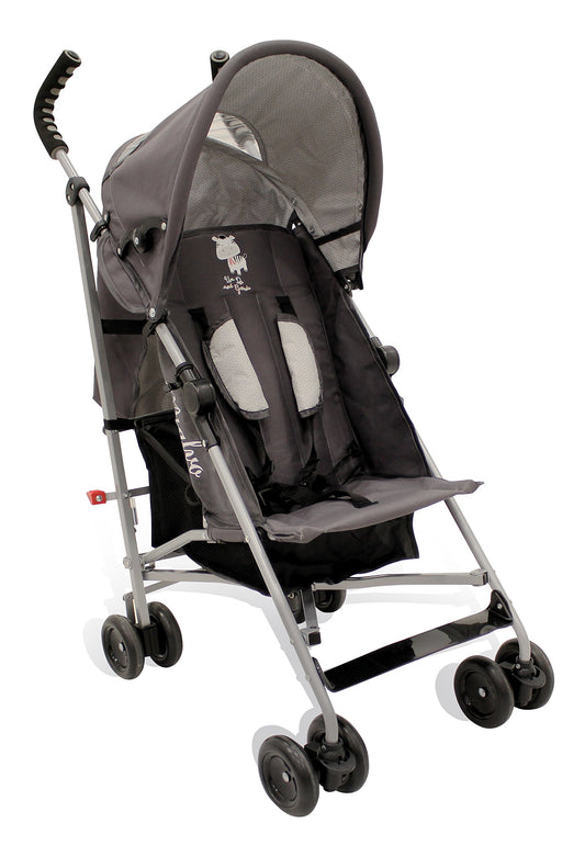 Asalvo 12715 Kinderwagen Yolo Zebra, mehrfarbig - Meloni2
