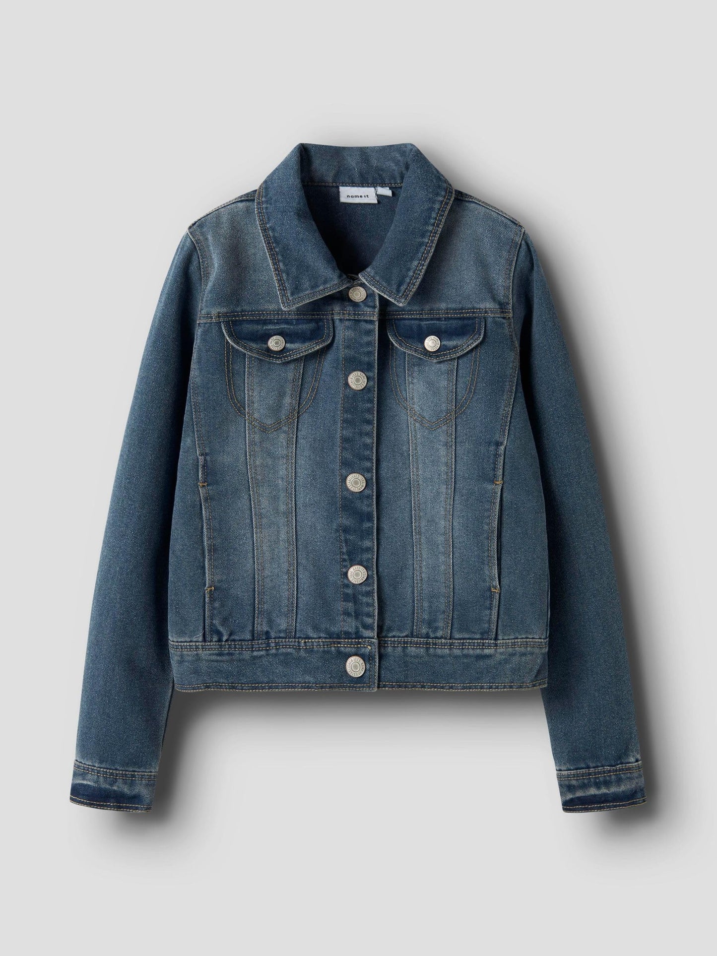 NAME IT Girl's Long-Sleeved Denim Jacket