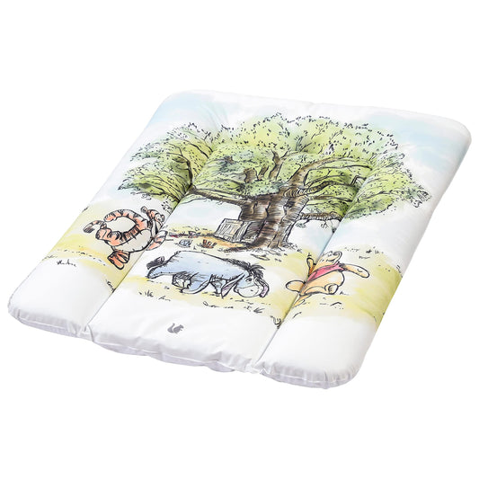 keeeper Winnie Puuh Wickelunterlage, Für Tisch, Kommode etc., Bequeme Liegefläche, Einfache Reinigung, Amelia, Weiß