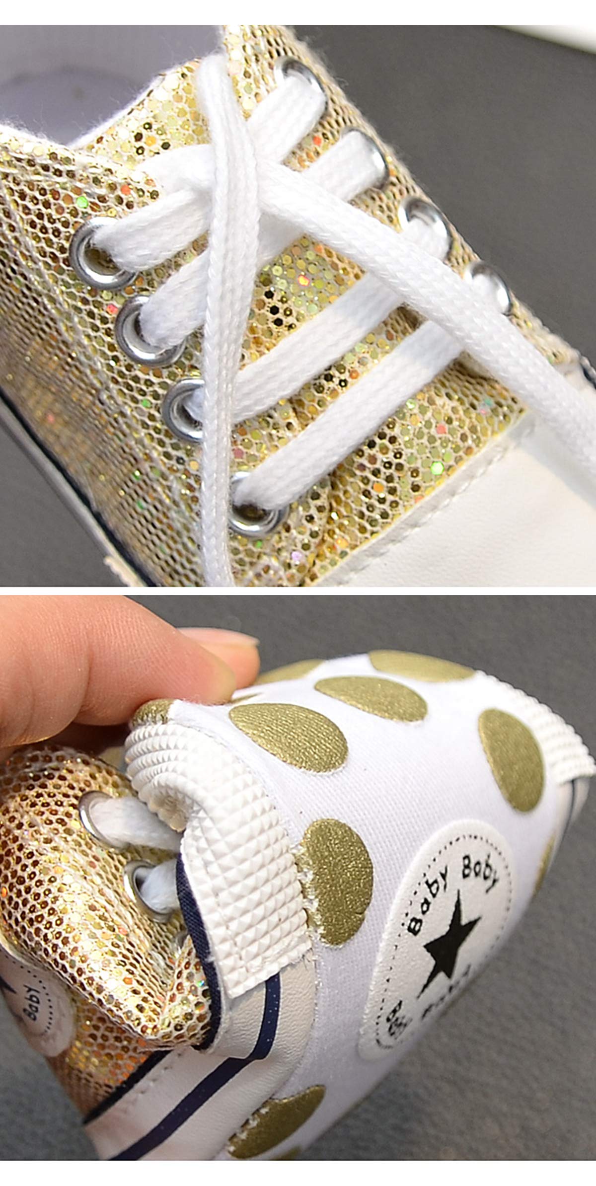DEBAIJIA Babyschuhe Lauflernschuhe 0-18M Leichtes Atmungsaktives rutschfest für Jungen und Mädchen