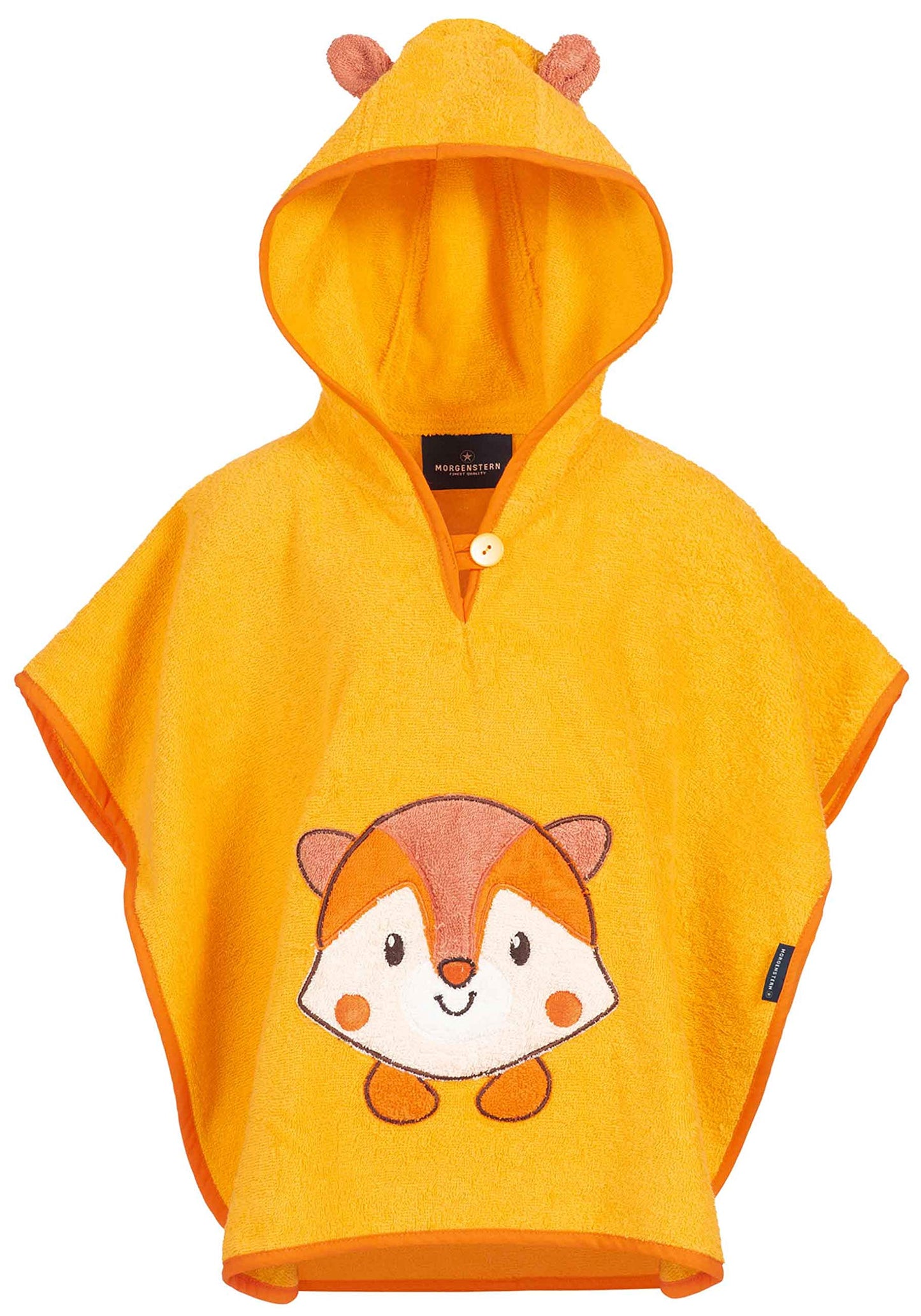 Morgenstern Bath Poncho Children's Baby Girls Boys 100% Cotton Oeko-Tex Baby Bath Towel Hooded Towel Bathrobe Terry Cloth