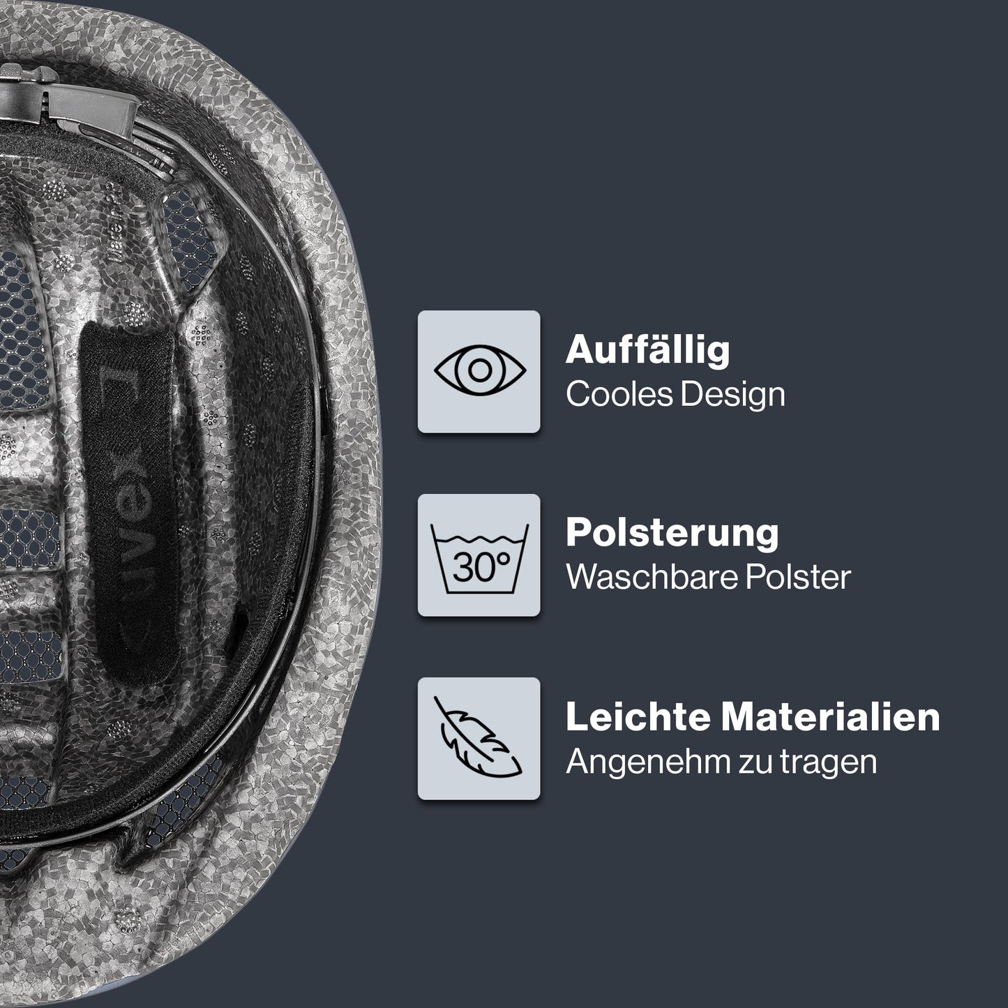 uvex Kid 2 cc - Leichter Kinder-Helm für Kinder - individuelle Größenanpassung - erweiterbar mit LED-Licht