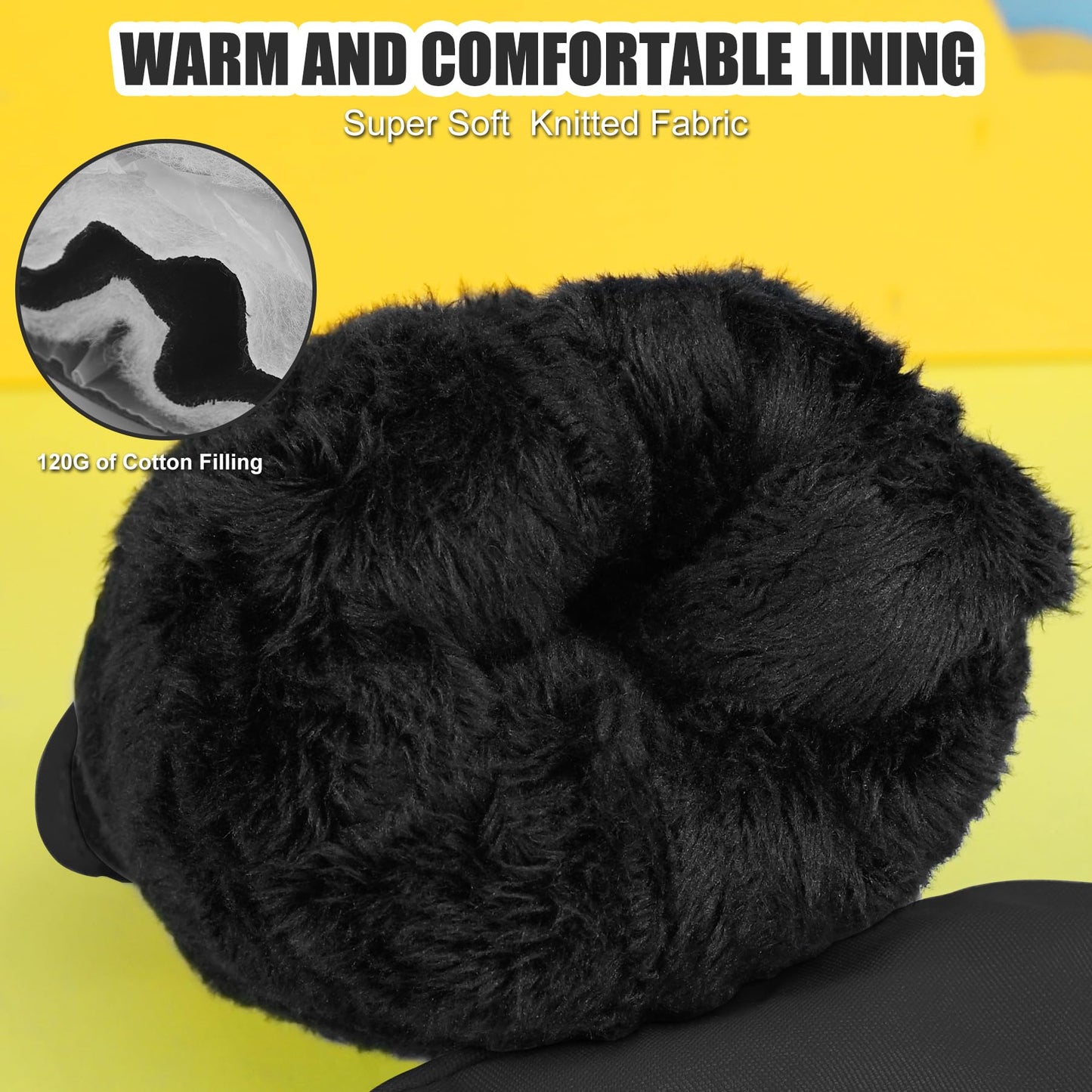 Andake Children's gloves, windproof, waterproof, warm winter gloves, skiing, outdoor sports, riding gloves, boys and girls