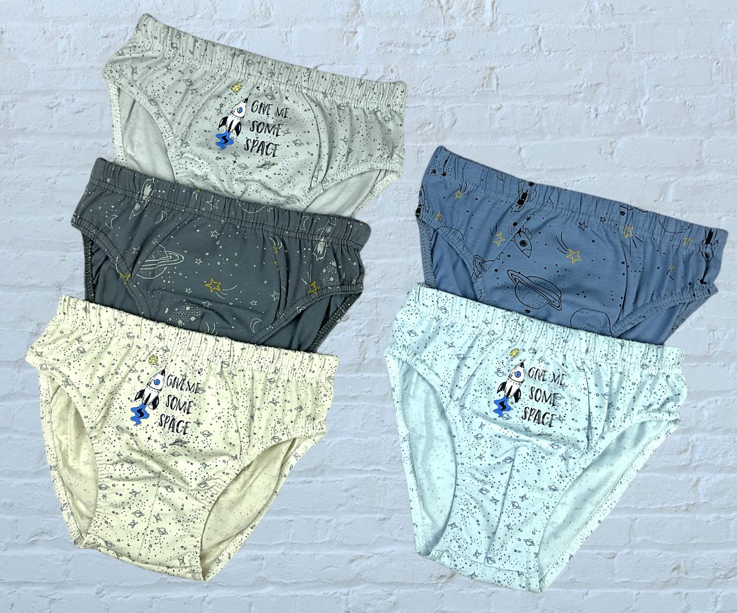 LOREZA ® 5/10 Jungen Slips aus Baumwolle Unterhosen Unterwäsche 92-158