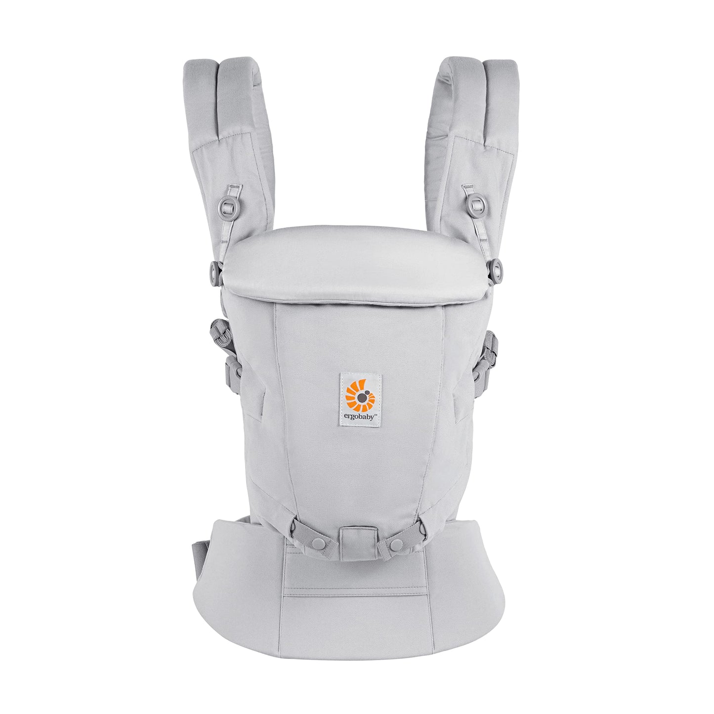 Ergobaby Adapt Babytrage für Neugeborene ab Geburt, 3-Positionen SoftFlex Mesh Ergonomische Babybauchtrage Rückentrage Baby-Tragetasche, Natural Beige, 1 Einheit