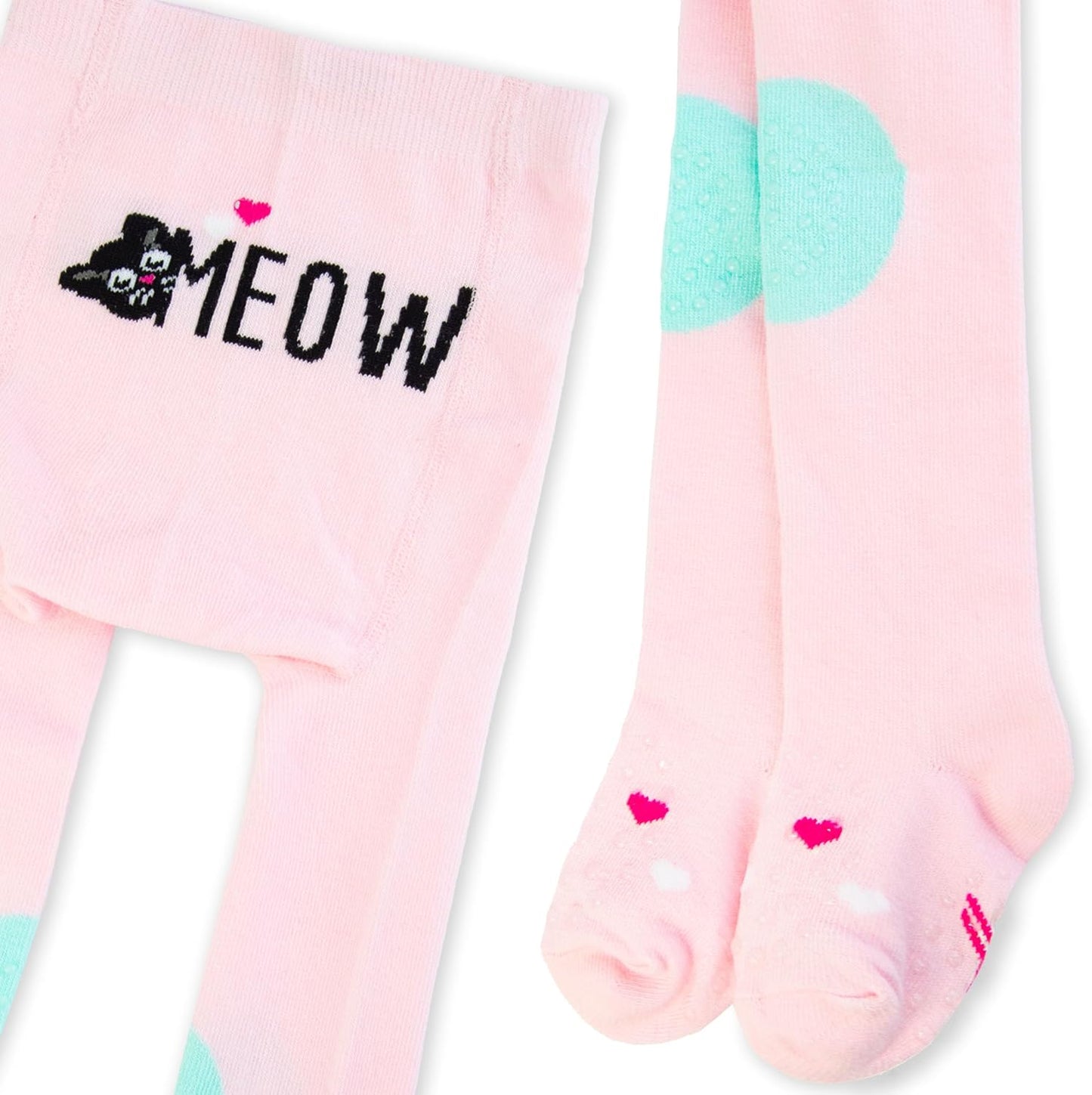 CiuchCiuch Crawling Tights 3 Pack - Three Pieces - Triple ABS - Non-Slip Material - For Children - Babies - Girls - Boys - 75% Cotton, 22% Polyester, 3% Elastane