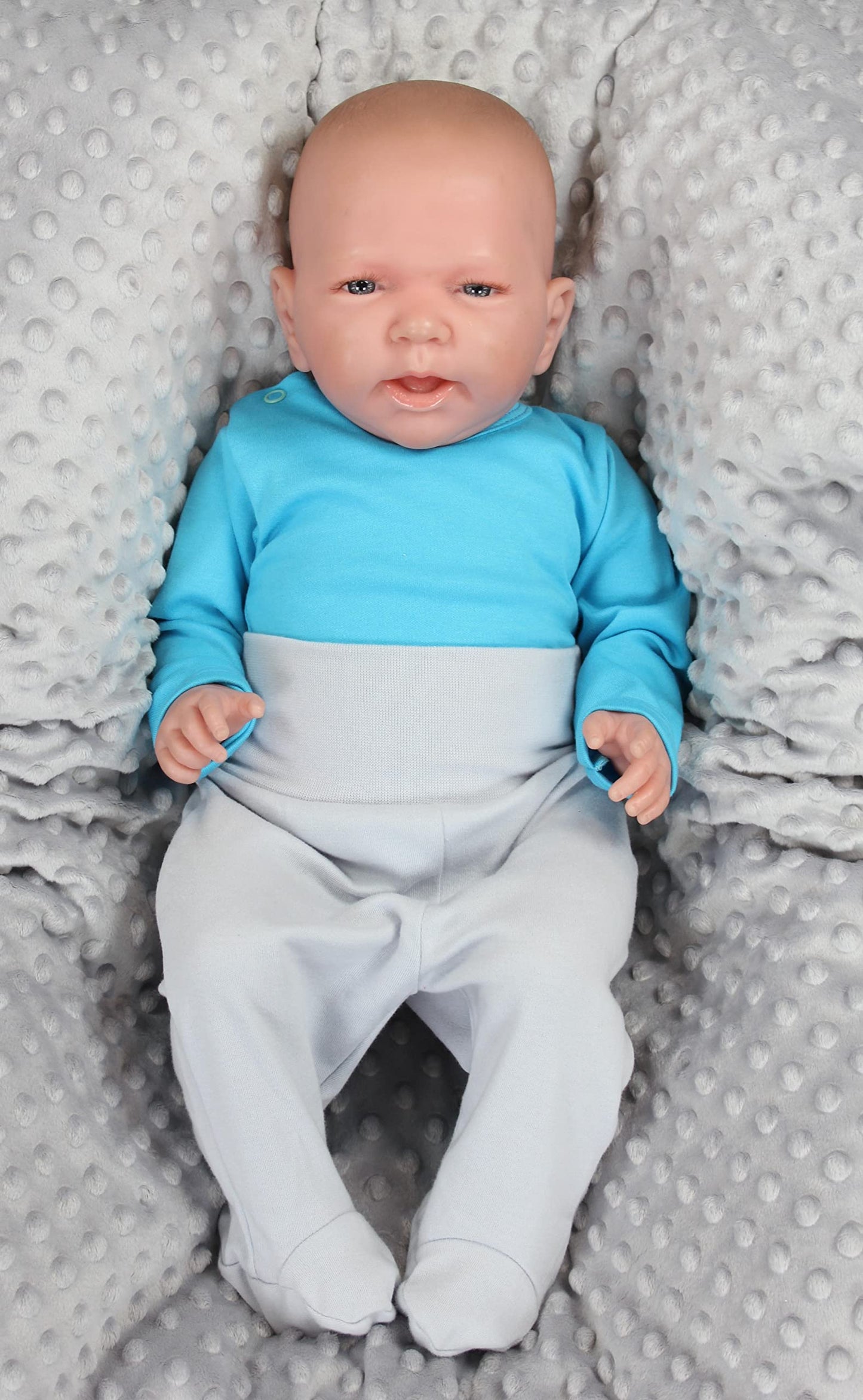 TupTam Baby Body Langarm – Weicher Body Baby 5er Pack aus Baumwolle, Unifarben, OEKO-TEX Zertifiziert