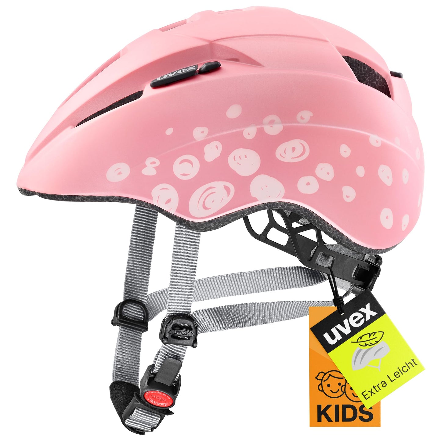 uvex Kid 2 cc - Lightweight children's helmet - individual size adjustment - expandable with LED light