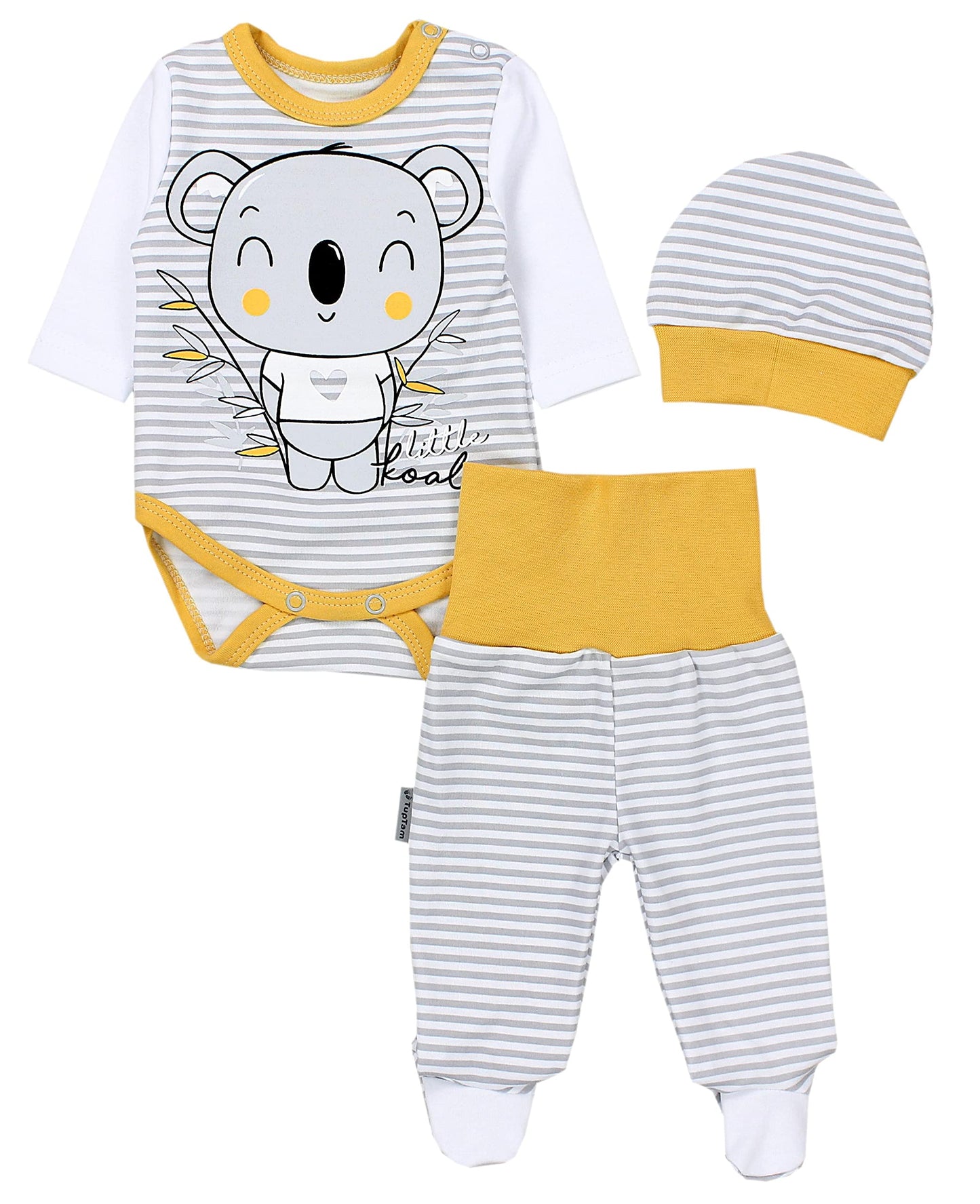 TupTam 3-Piece Unisex Baby Clothing Set with Print