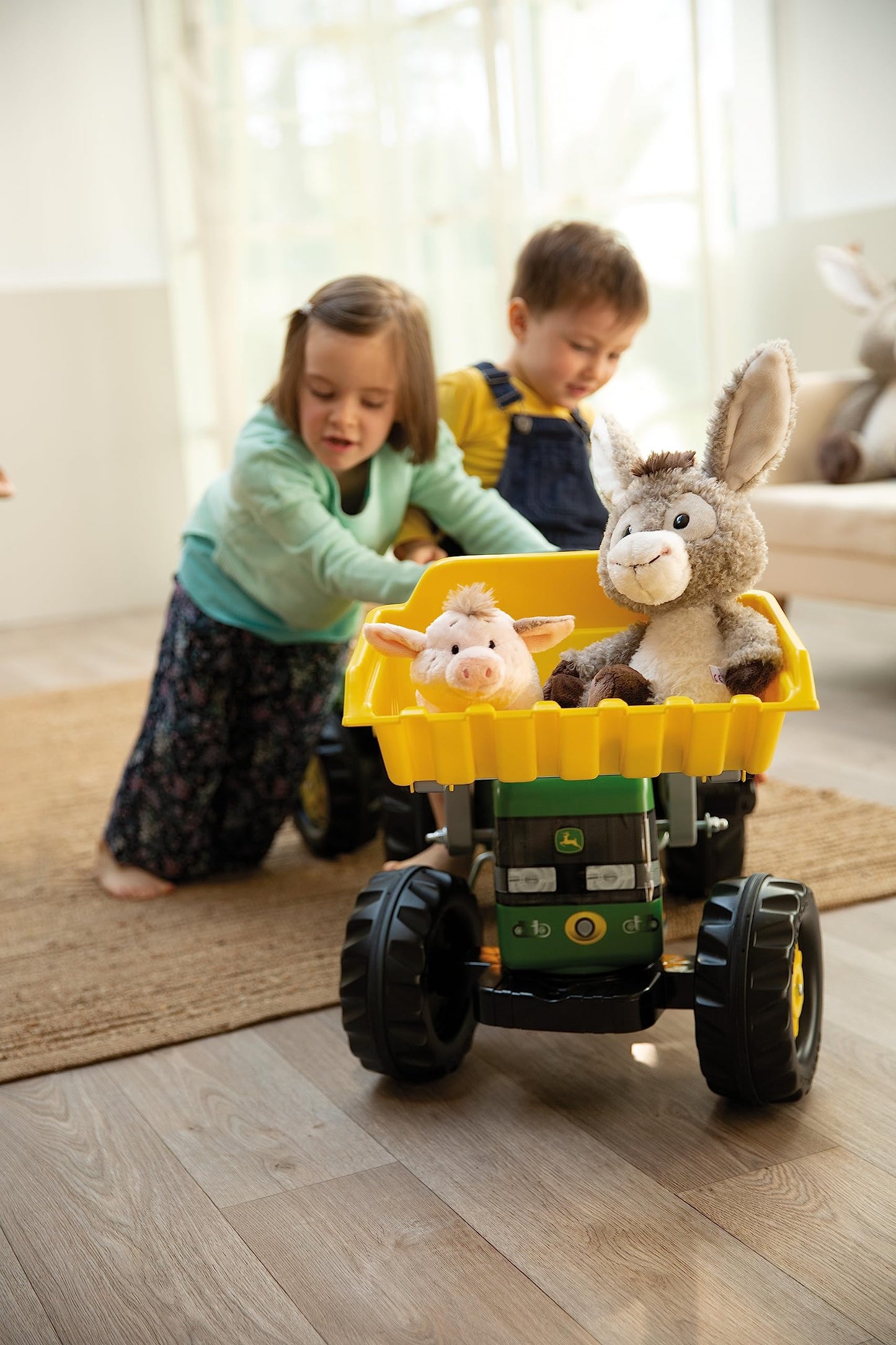NICI Kuscheltier Esel Donkeylee 12cm stehend Green