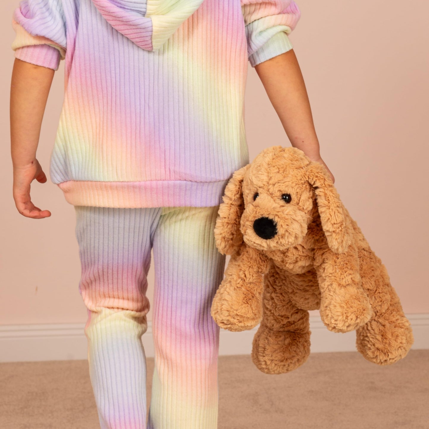 Teddy Hermann 92893 Schlenker-Hund 40 cm, Kuscheltier, Plüschtier