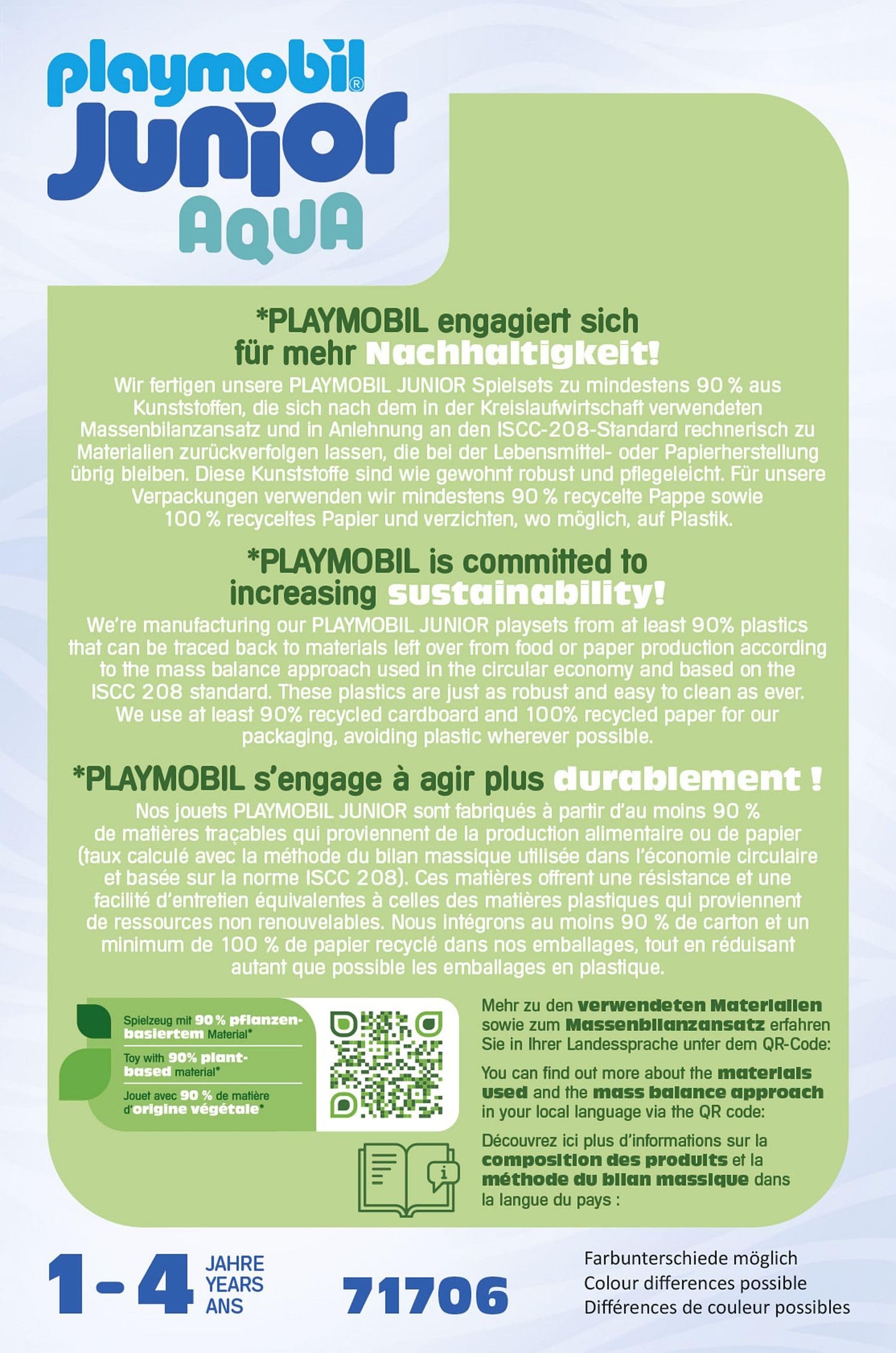 PLAYMOBIL JUNIOR | Disney | Vaianas Katamaran | nachhaltiges Spielzeug aus biobasierten Kunststoffen | für Kinder ab 1 Jahr | 71459