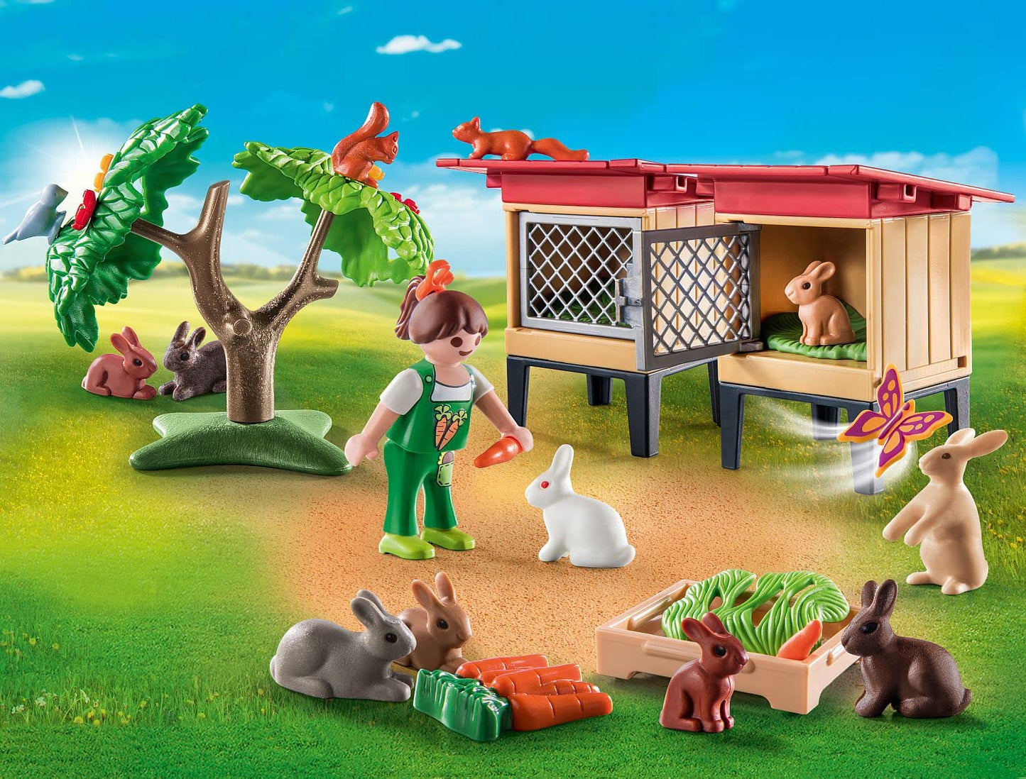 PLAYMOBIL | Country | Tierarzteinsatz bei den Eseln |Spielzeug für Kinder ab 4 Jahren | 71471