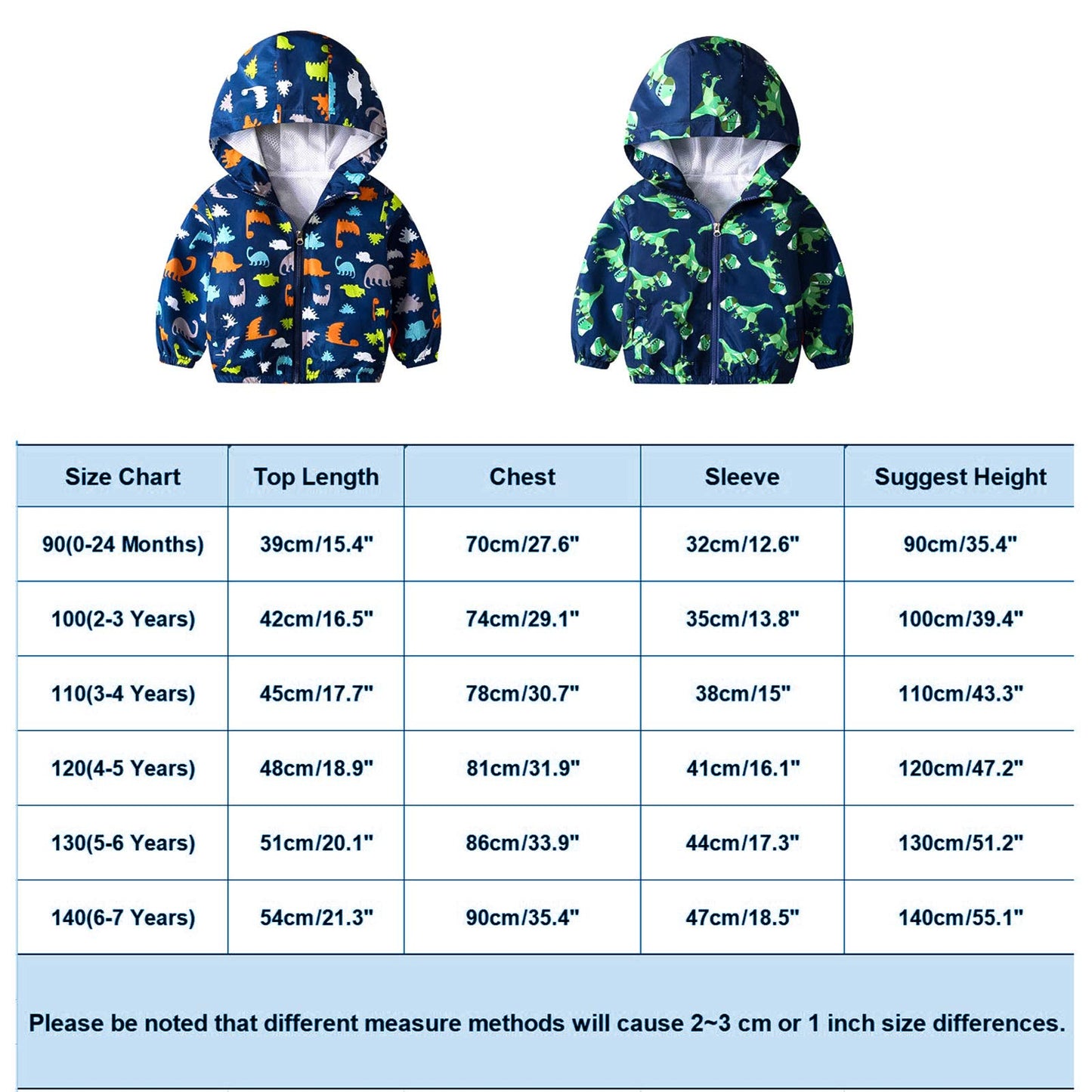 JinBei Jacke Baby Junge Kinder Jacken Kapuzen Sweatjacke Kapuzenjacke Cartoon Aufdruck Jungen Winddicht Mantel Windjacke Übergangsjack Frühling Herbst Outwear Softshelljacke 1-7 Jahre