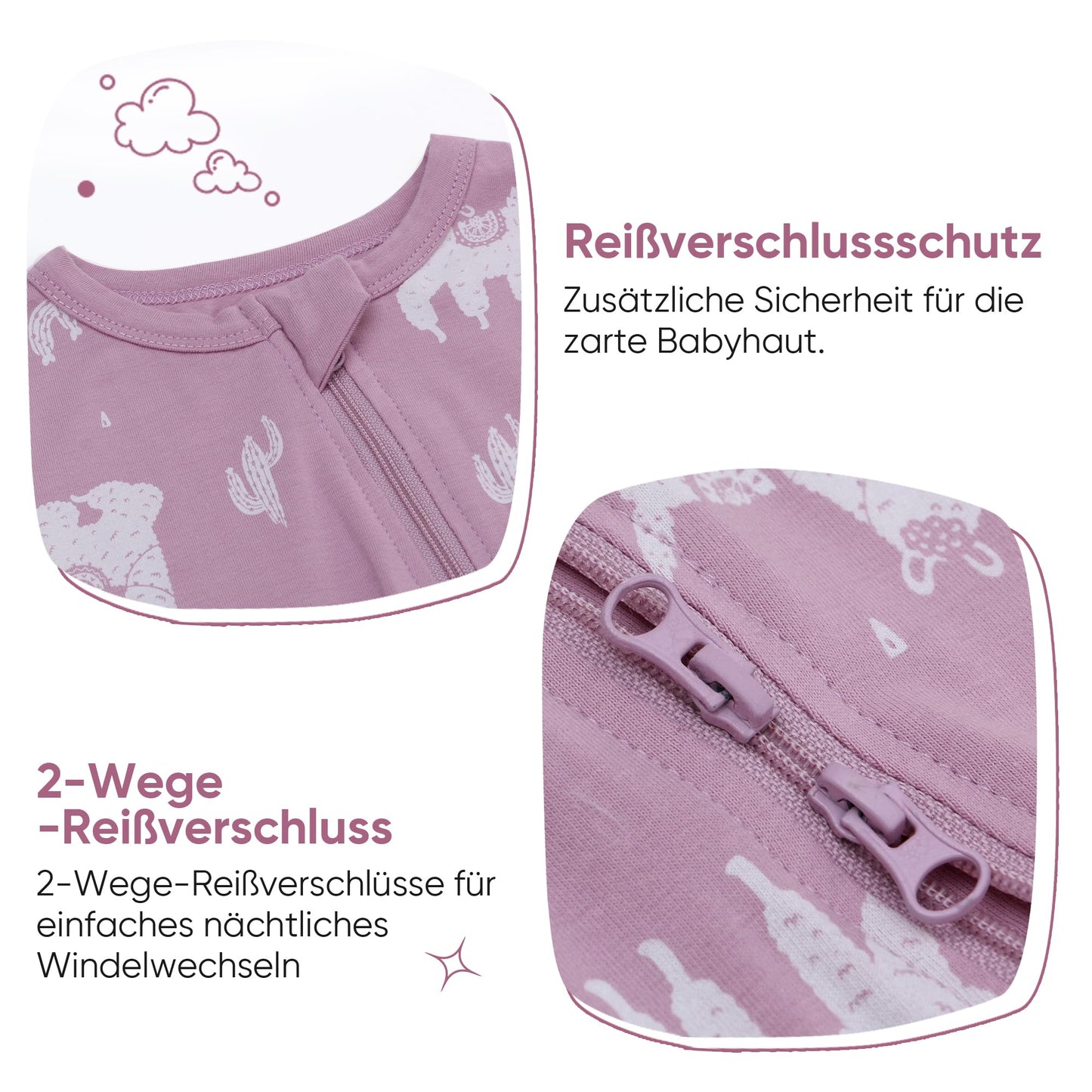 amo nenes 3er Pack Baby Strampler Neugeborene 0.5 Tog mit Füßen und Ärmel 100% Baumwolle Atmungsaktiv Baby Jungen Mädchen Overall, Baby Kleidung Langärmelige, 0-24 Monate