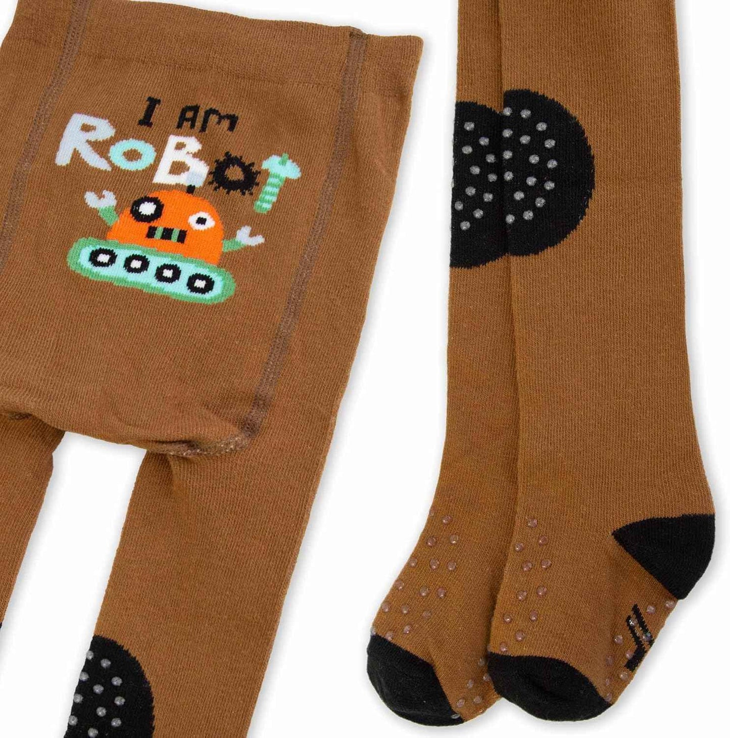 CiuchCiuch Crawling Tights 3 Pack - Three Pieces - Triple ABS - Non-Slip Material - For Children - Babies - Girls - Boys - 75% Cotton, 22% Polyester, 3% Elastane