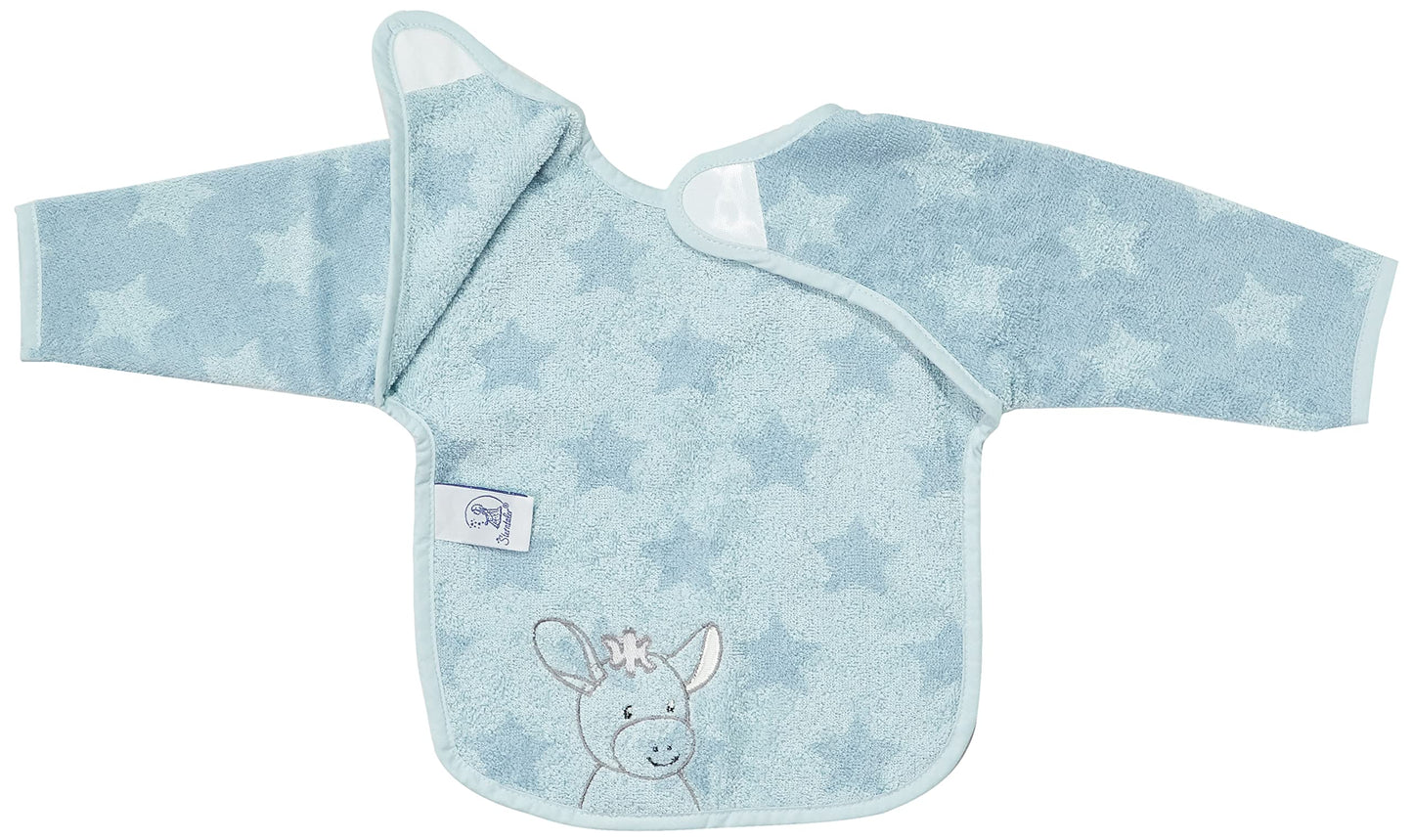 Sterntaler Unisex Baby Plastik-Klettlätzchen Einheitsgröße EU
