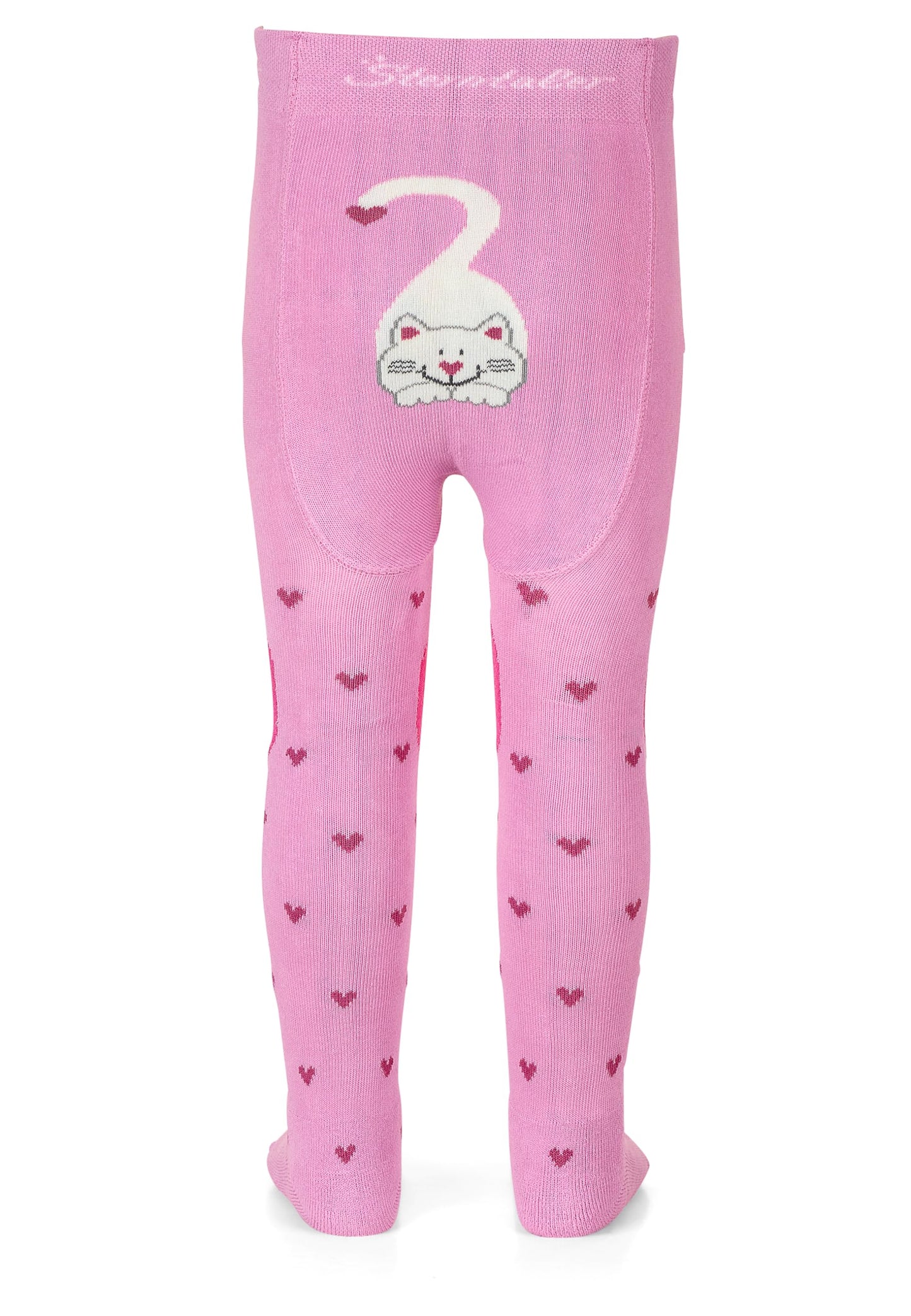 Sterntaler Crawling Tights Mouse - ABS Tights for Girls - Children's Tights with Non-Slip Nubs on Knee, Instep and Sole - Crawling Tights for Crawling Adventures