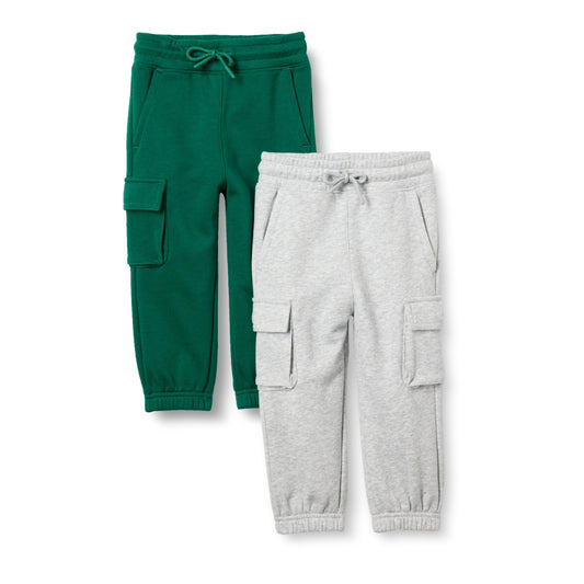 Essentials Unisex Kids Cargo Jogging Bottoms Multi Pack