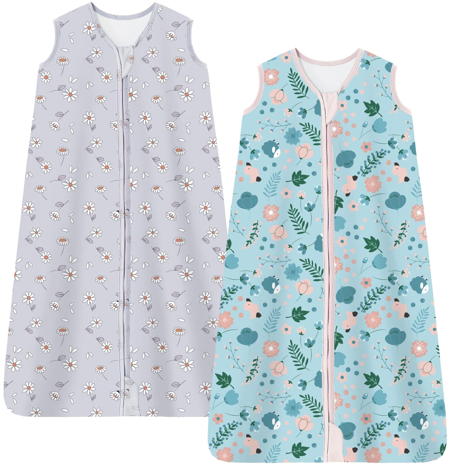 Chilsuessy Baby Sleeping Bag, 2.5 Tog, Winter Baby Sleeping Bag, Cotton, All-Year Sleeping Bag, Newborn Winter Sleeping Bag, 2.5 Tog/Lion Forest, 67 cm/0-6 Months