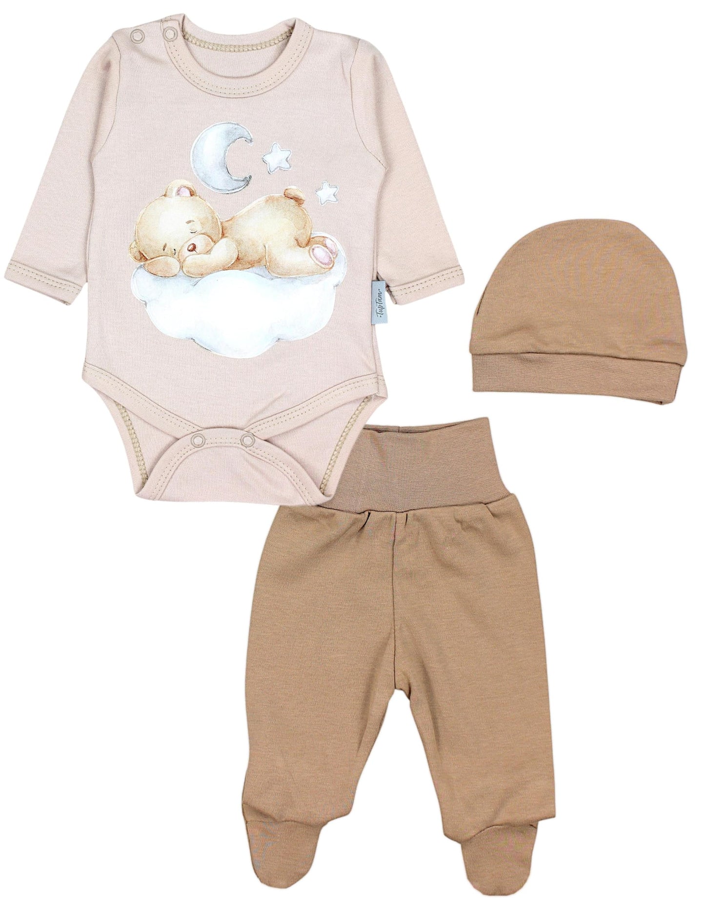 TupTam 3-Piece Unisex Baby Clothing Set with Print