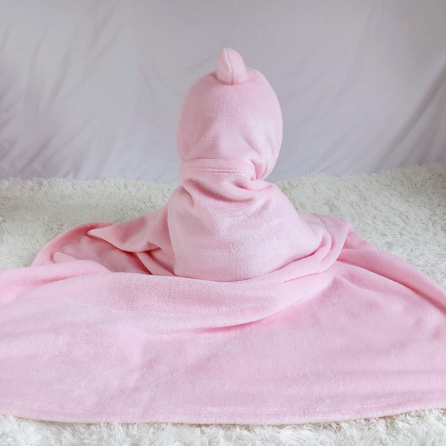 Doladola Baby Decke Babys Tier Design,Flanell Kinder Decke Kapuzenhandtuch für Mädchen und Jungen,Baby Kapuze Badeponcho Kinder Warm(gelbe Ente)