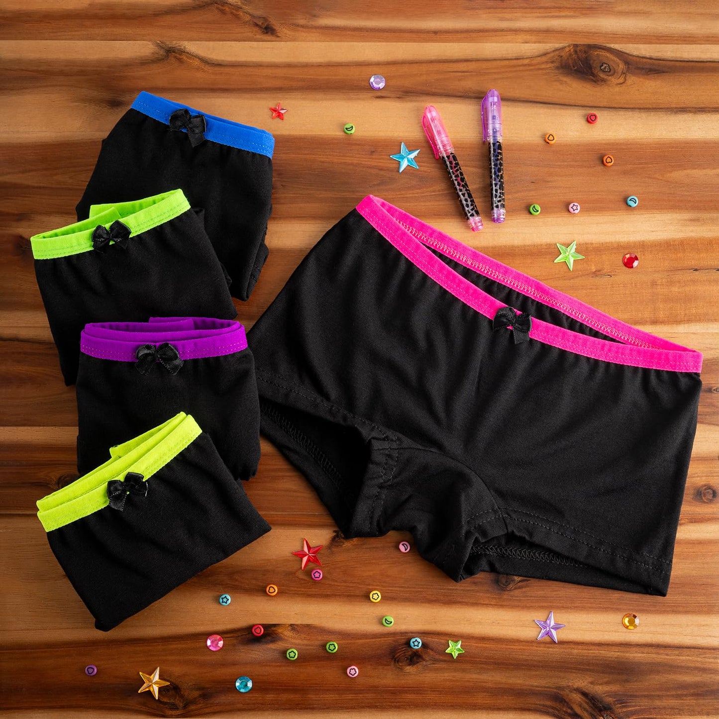 SAMILY girls' underpants undershirt set 10-pack underwear cotton