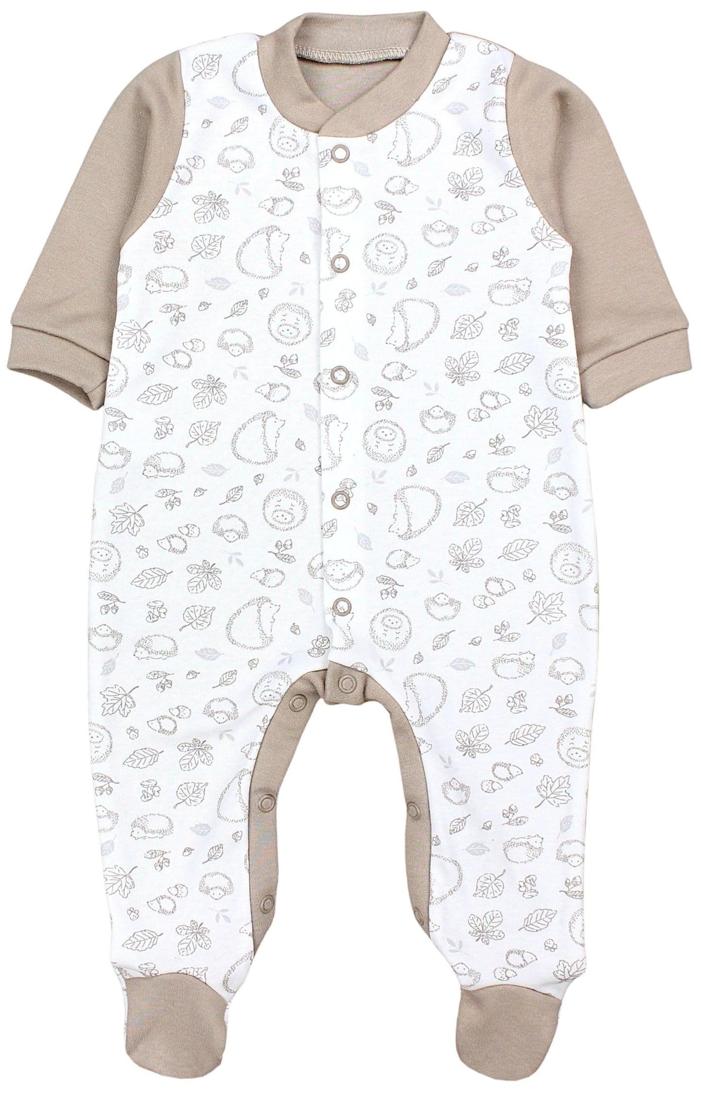 TupTam Baby Kleidung Set Jungen Langarm Bekleidung Neugeborene Füßlingen Hose Body Strampler Mütze 5 tlg