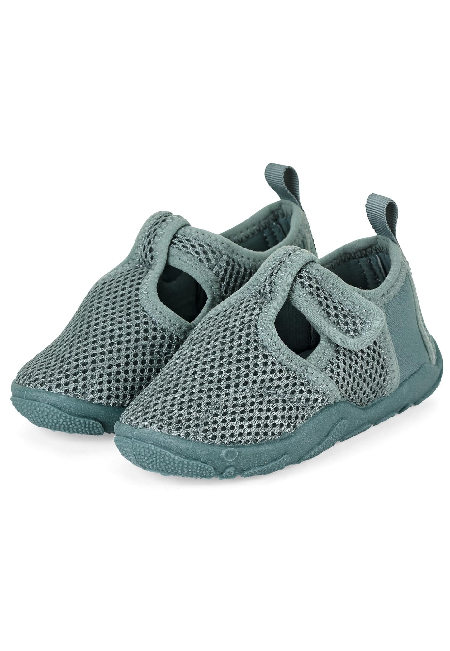 Sterntaler Badeschuhe Uni - Baby Aquaschuhe schnelltrocknend - Unisex Schwimmschuhe aus luftigem Mesh mit Klettverschluss Bequeme Strand Slipper