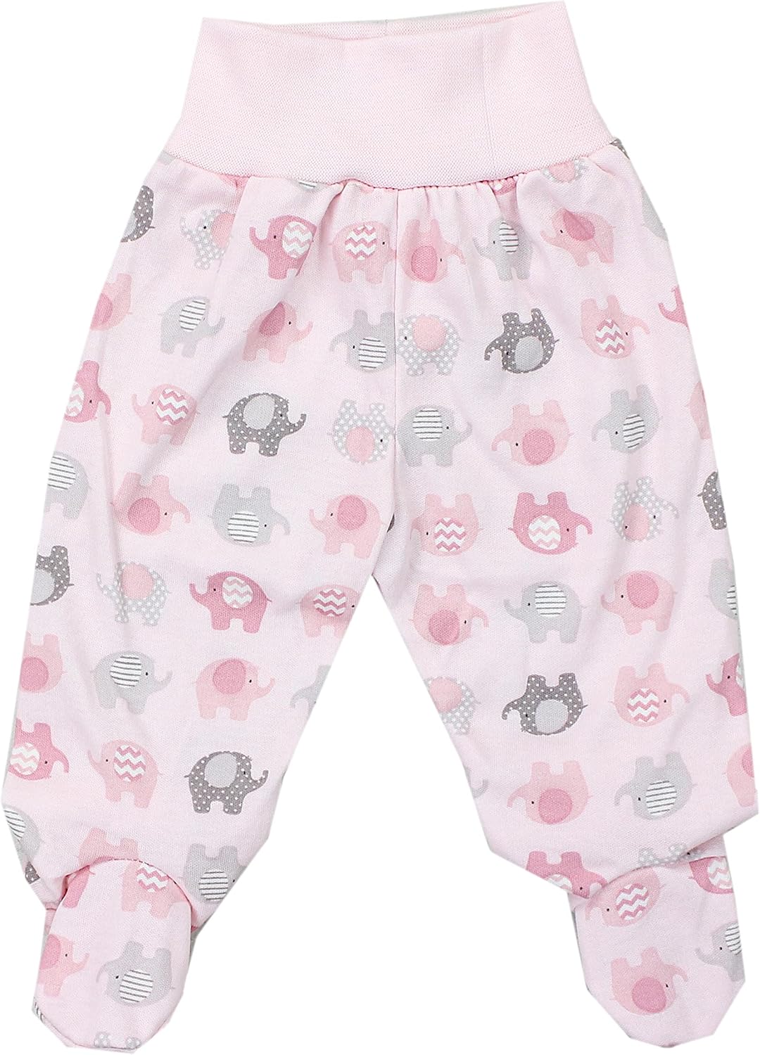 TupTam Baby Unisex Pants with Foot Colourful 5-Pack