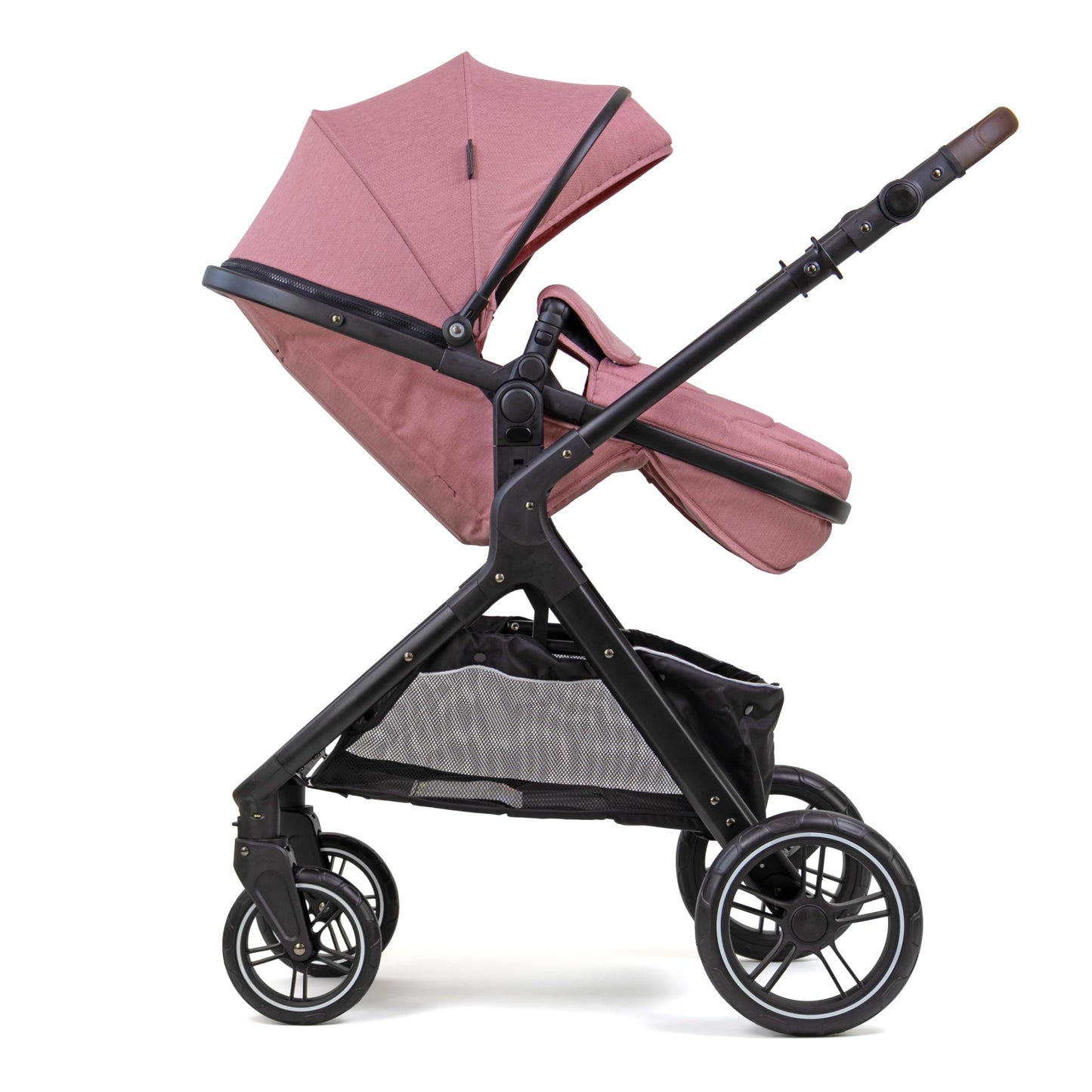 Pixini Nelio Kinderwagen Set 3in1 (dunkelgrau)