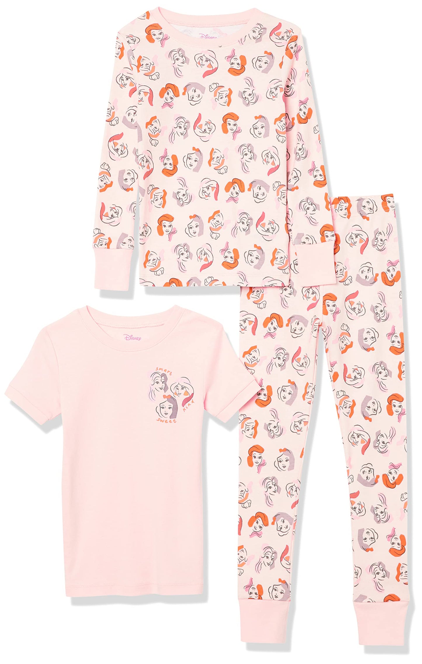 Essentials Star Wars Mädchen Eng anliegender Baumwoll-Schlafanzug