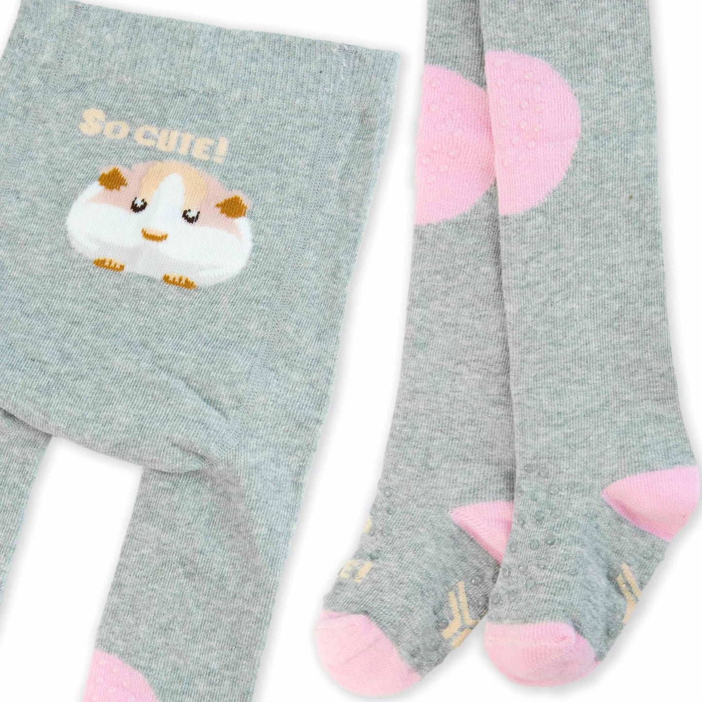 CiuchCiuch Crawling Tights 3 Pack - Three Pieces - Triple ABS - Non-Slip Material - For Children - Babies - Girls - Boys - 75% Cotton, 22% Polyester, 3% Elastane