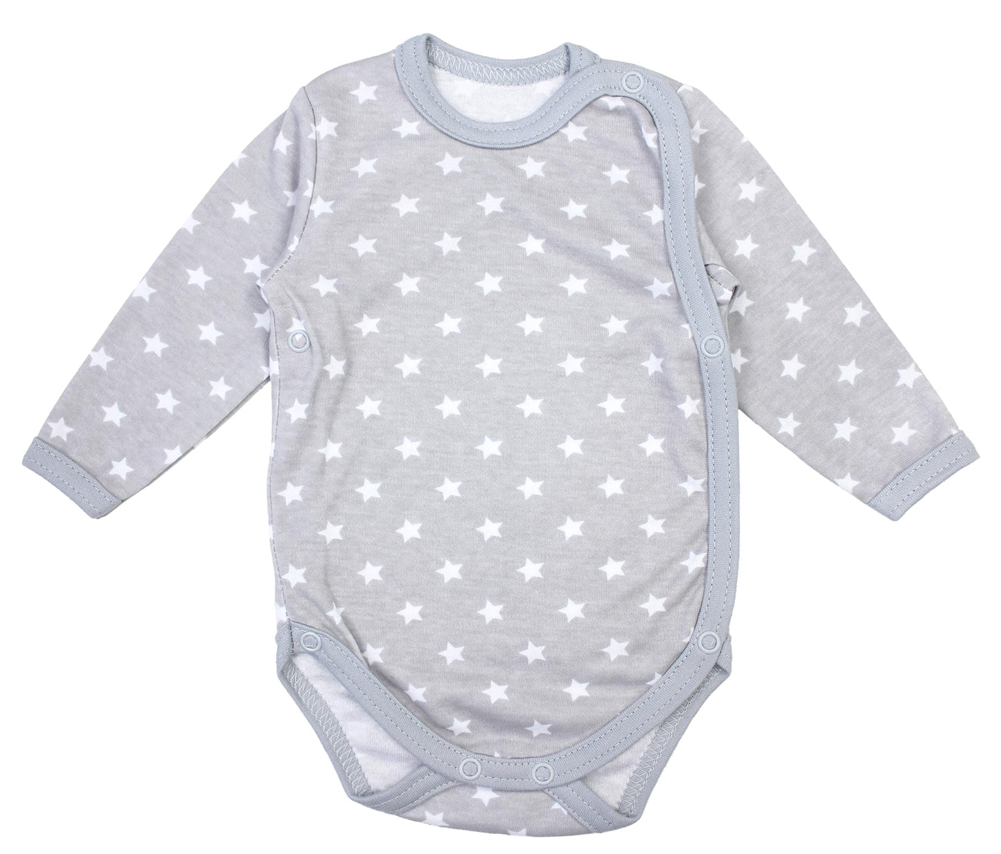 TupTam Baby Body Langarm – Wickelbody Langarm für Jungen & Mädchen, 5er Pack, 100% Baumwolle, OEKO-TEX
