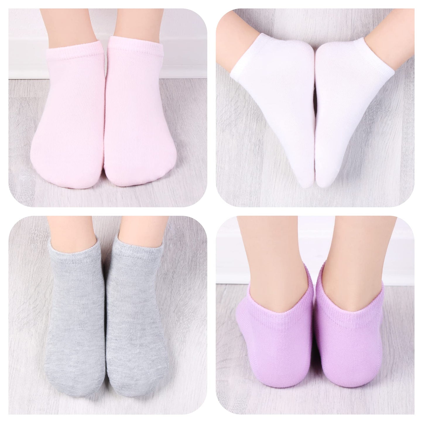 Libella 10/12er Kinder Mädchen Sneaker Socken Kids Füßlinge Sneakersocken bunt 2108VA