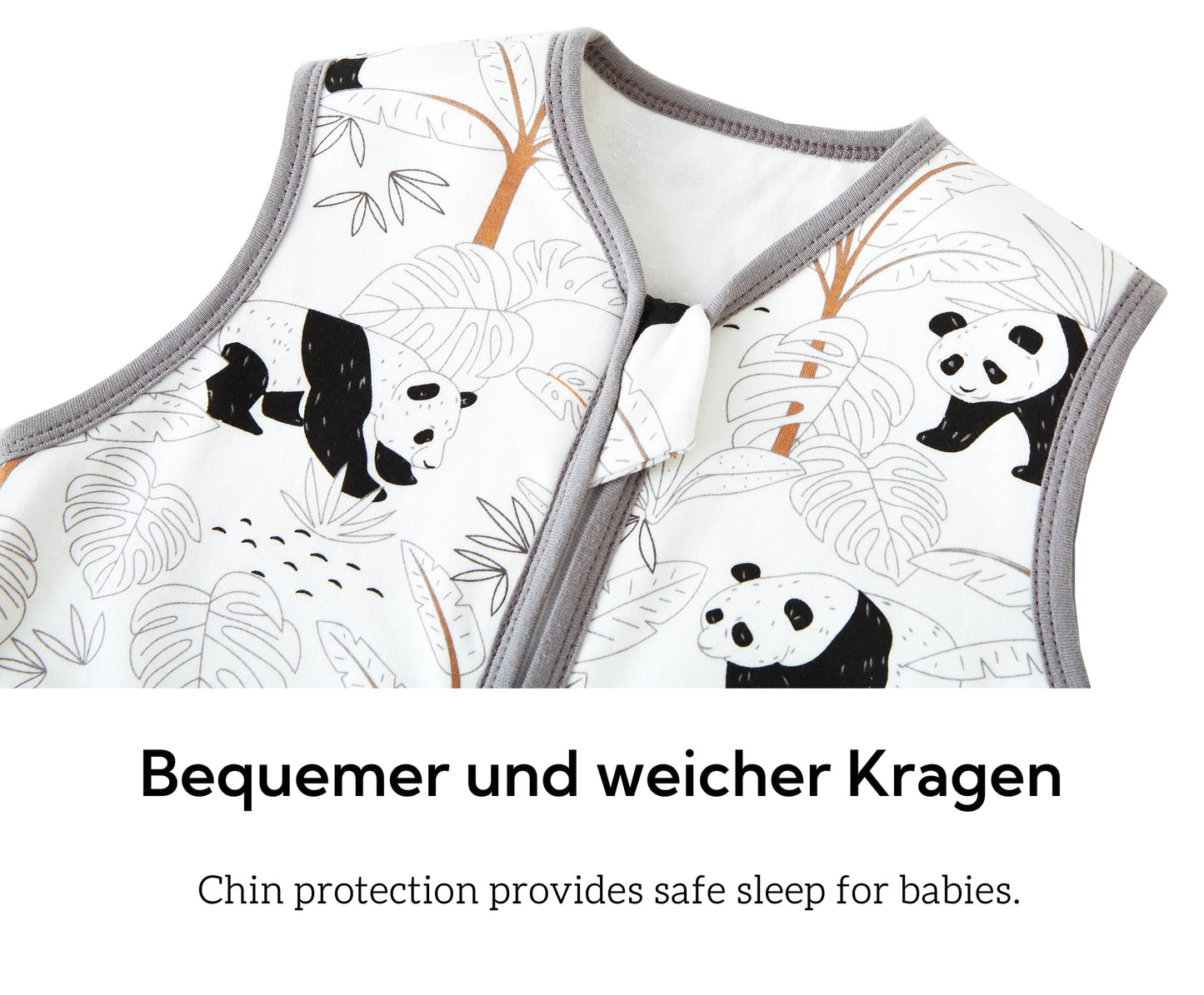 Chilsuessy Baby Sleeping Bag with Legs, 2.5 Tog All-Season Sleeping Bag (CPC Certification) for Infants, Children, Dinosaur Park, 80 cm, Baby Height 90–100 cm