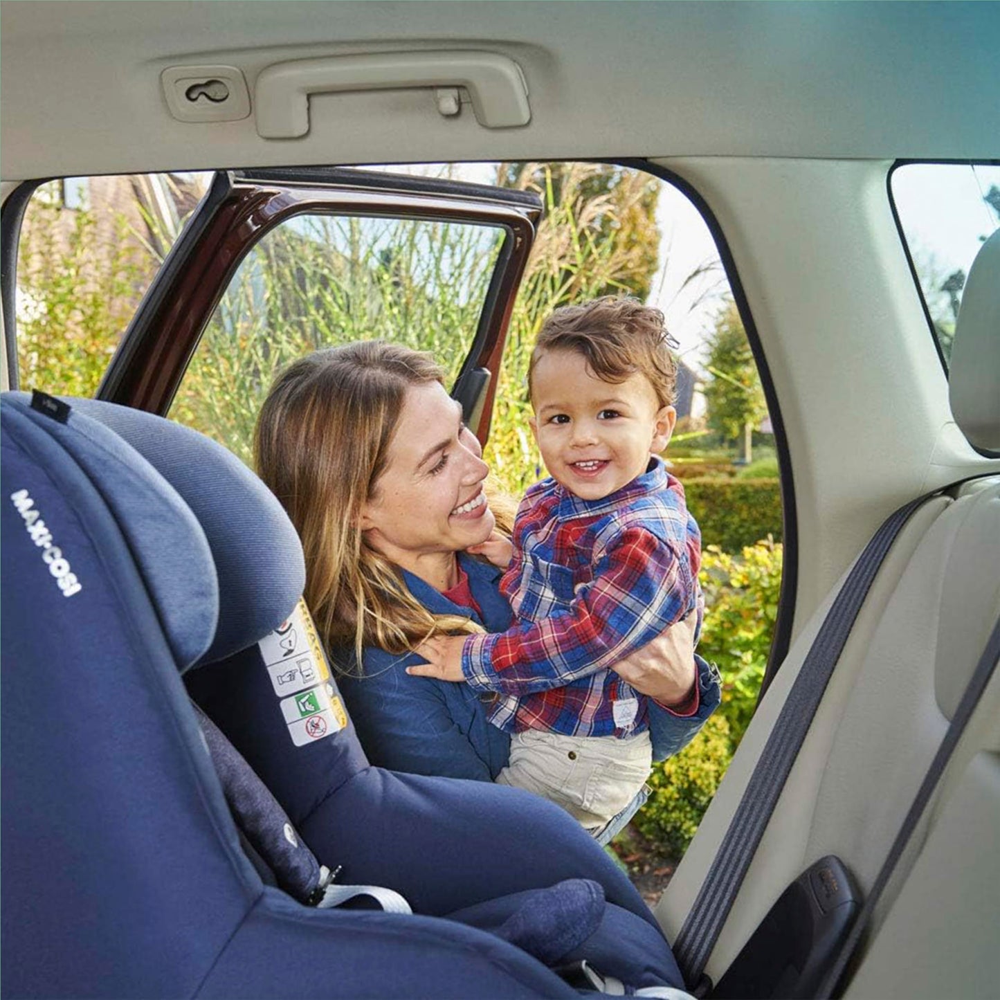 Maxi-Cosi Pearl Pro² i-Size, Kleinkinderautositz, ISOFIX, Rückwärtsgerichteter Autositz, Gruppe 1, Ab ca. 6 Monate bis 4 Jahre, 67 bis 105 cm, Authentic Black - Meloni2