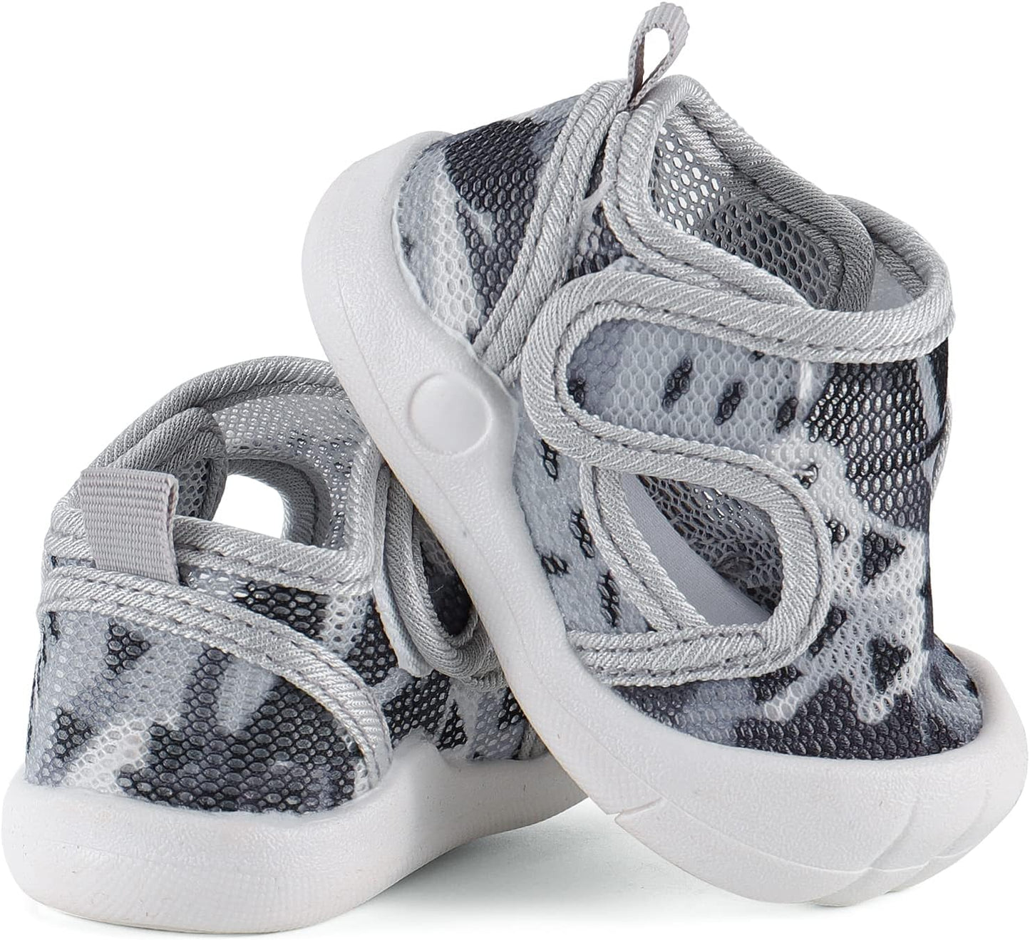 LACOFIA Baby Lauflernschuhe Unisex Erste Babyschuhe Kleinkind Mesh Sneaker rutschfeste Atmungsaktive Turnschuhe