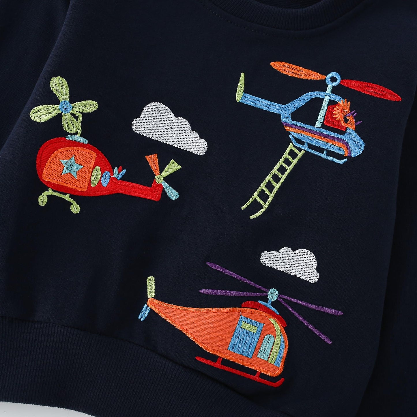 Pilipulu Sweatshirt Boys Kids Pullover Boys Cotton Long Sleeve Shirt Kids Dinosaur Digger Warm Tops 2-7 Years Size 92 98 104 110 116 122