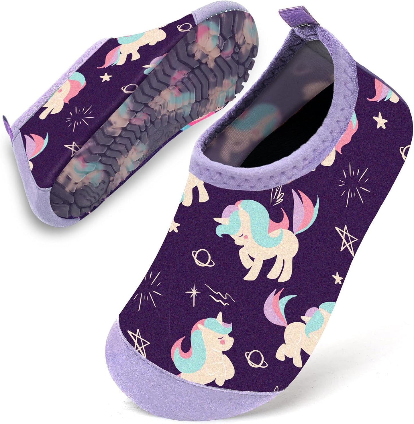 Badeschuhe Babyschuhe für Kinder Jungen und Mädchen, Wasserschuhe Strandschuhe Aquaschuhe Barfuß Schuhe Gr. 14-31