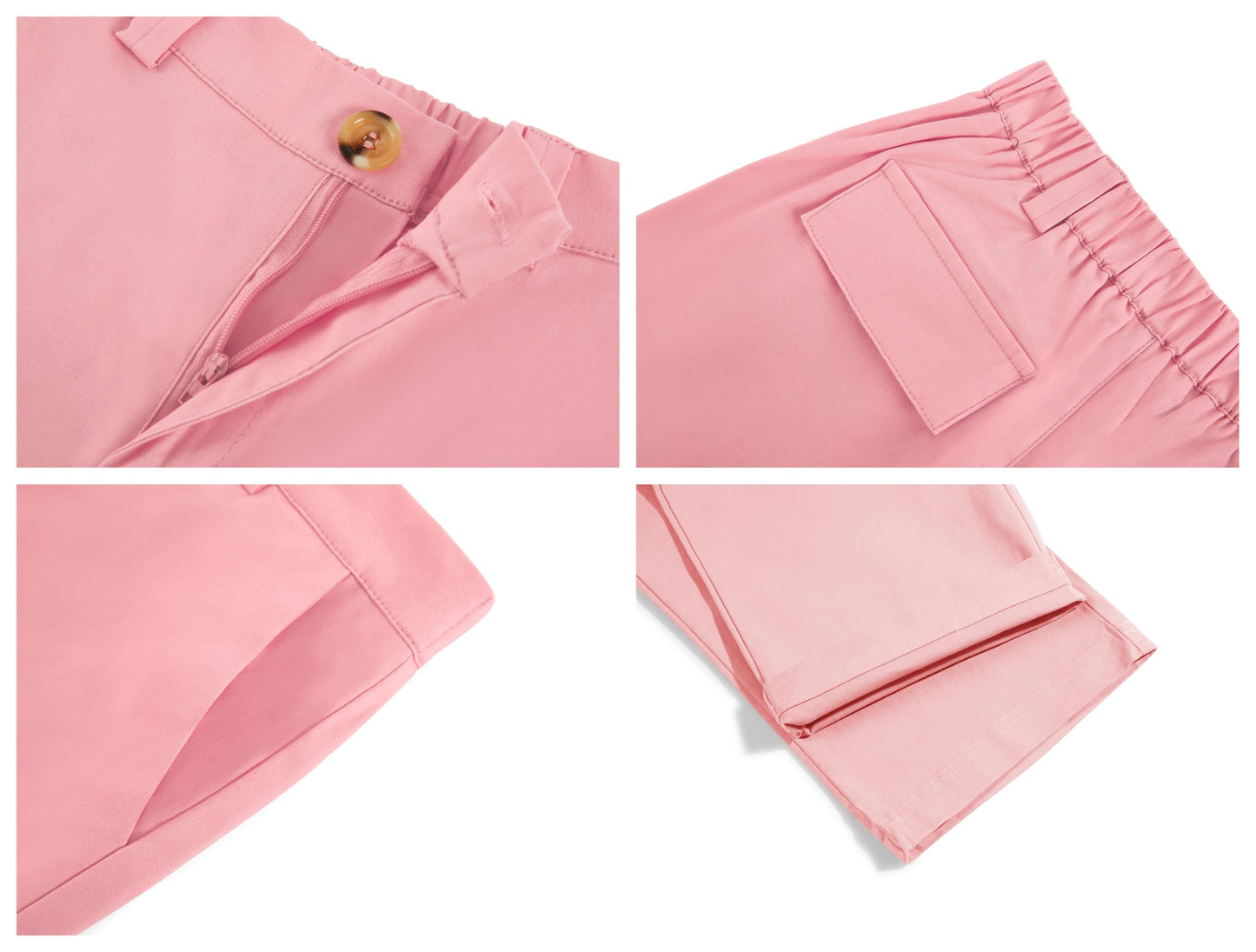 Haloumoning Girls Cargo Pants Cotton Y2K Baggy Cargo Pants Kids Straight Leg High Waist Sweatpants Casual Outdoor Pants with Elastic Waist and Pockets