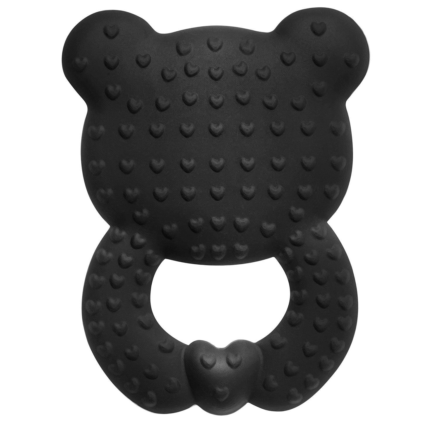 Akuku Baby Teething Ring Cooling Teething Aid Made of BPA Free Silicone Teething Toy for Girls and Boys, Grip Ring, Teething Toy, Dinosaur Baby Toy, Dino Blue