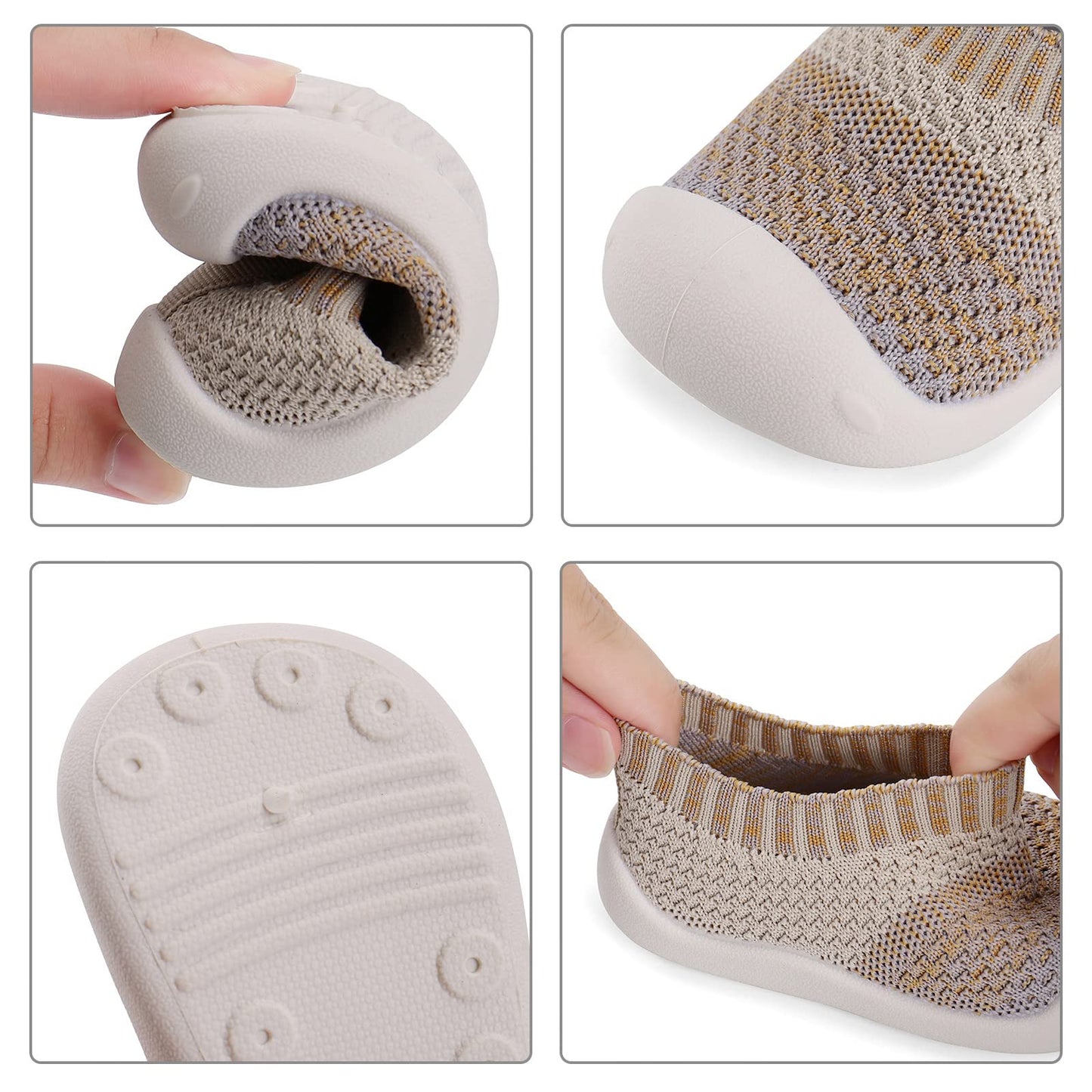 MK MATT KEELY Babyschuhe für Jungen - Sanfte Mesh atmungsaktive Lauf- und Krabbelschuhe für Babys 0-4 Jahre