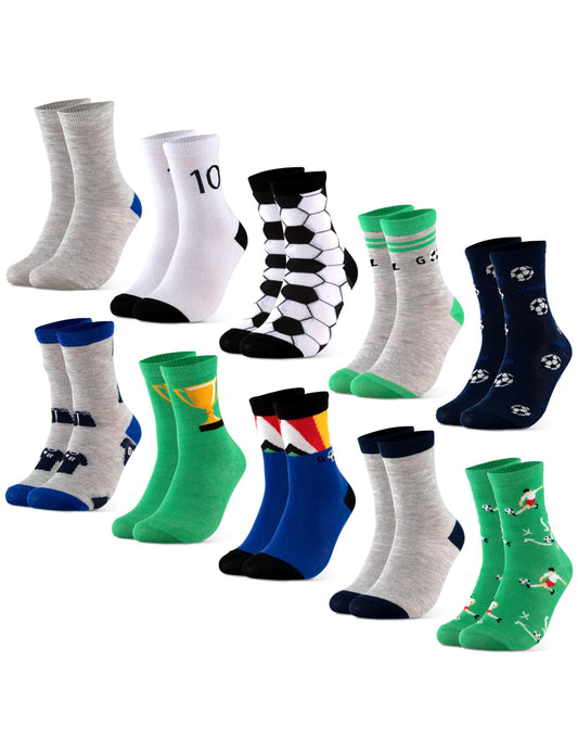 Occulto Jungen & Mädchen Motiv Socken 10er Pack (Modell: Fantasia)