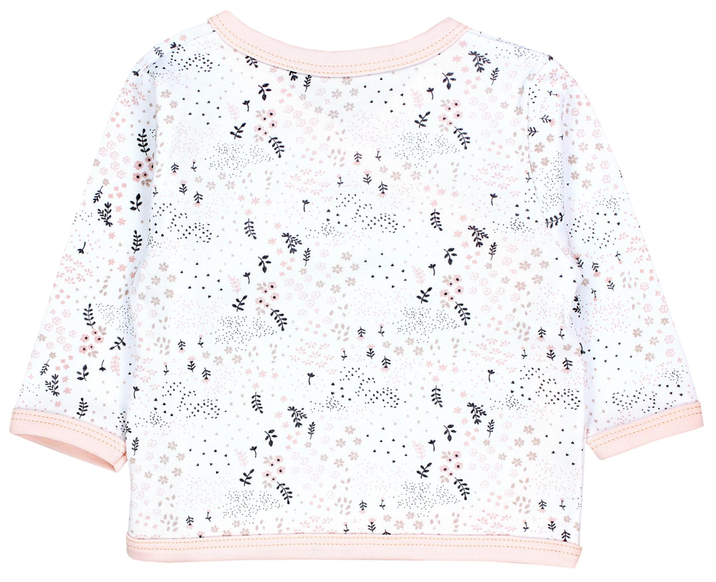 TupTam Baby Mädchen Langarm Wickelshirt Baumwolle 5er Set