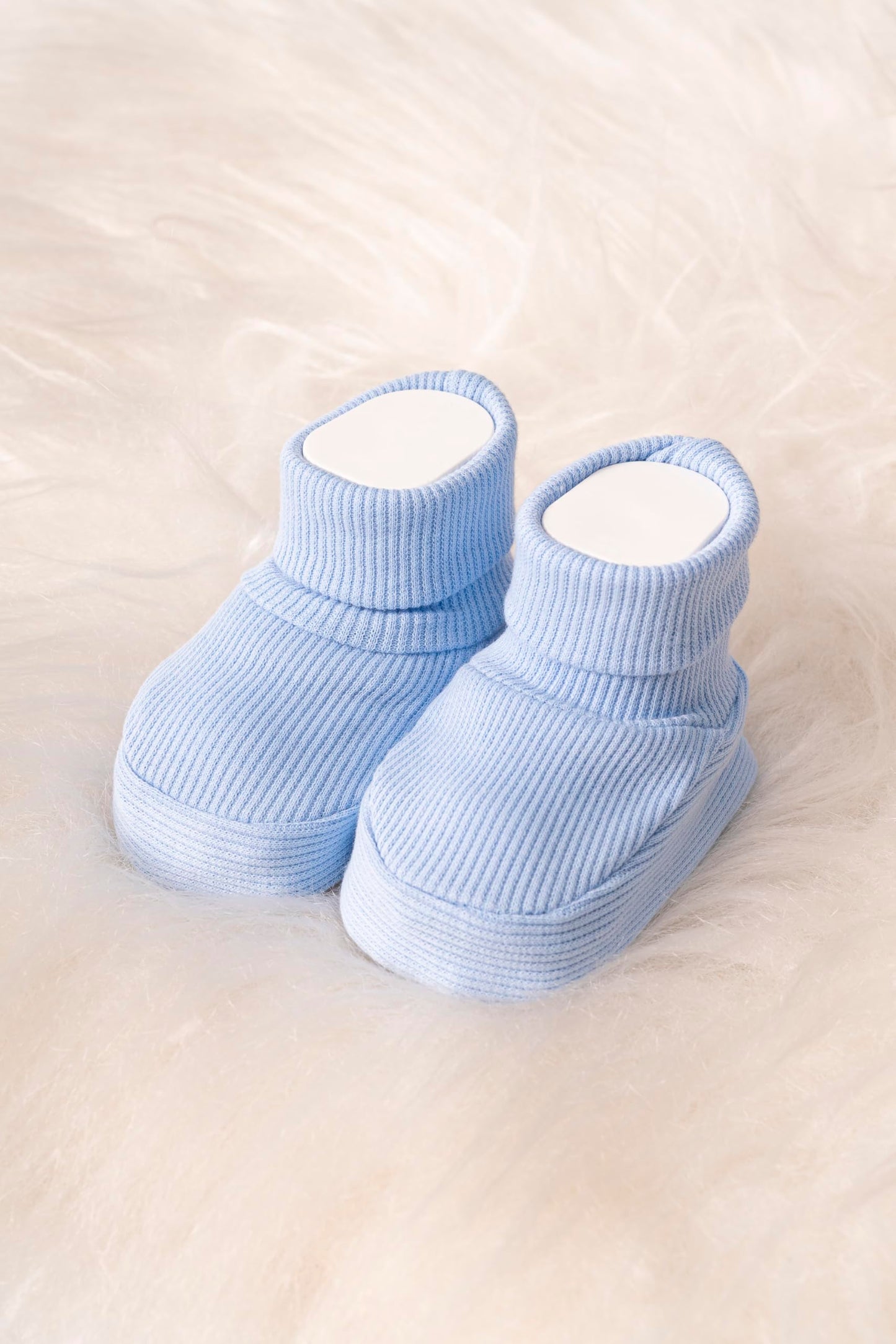 Generisch Baby Krabbel- Hausschuhe - Schuhe Neugeborene - Baumwolle - Diverse Farben - Mädchen - Jungs