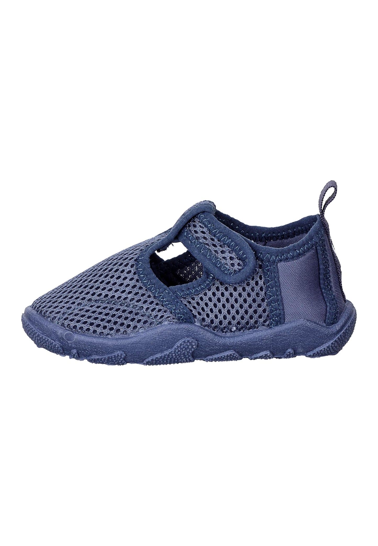 Sterntaler Badeschuhe Uni - Baby Aquaschuhe schnelltrocknend - Unisex Schwimmschuhe aus luftigem Mesh mit Klettverschluss Bequeme Strand Slipper