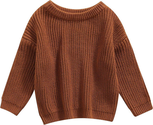 Geagodelia Baby Jumper Girls Boys Winter Knitted Sweater Shirt Knitted Jumper Long Sleeve Autumn Tops Soft Toddler Outwear