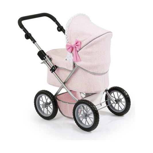 Rosa Puppenwägelchen Reig Trendy 45 cm für Kinder ab 3 Jahren