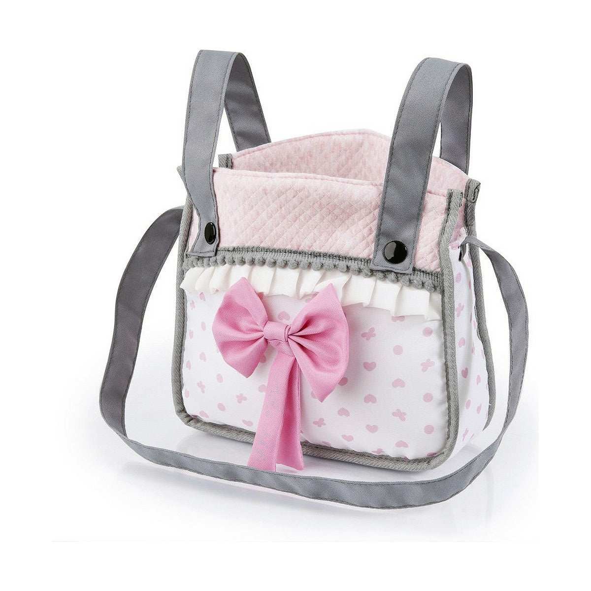 Rosa Puppenwägelchen Reig Trendy 45 cm für Kinder ab 3 Jahren